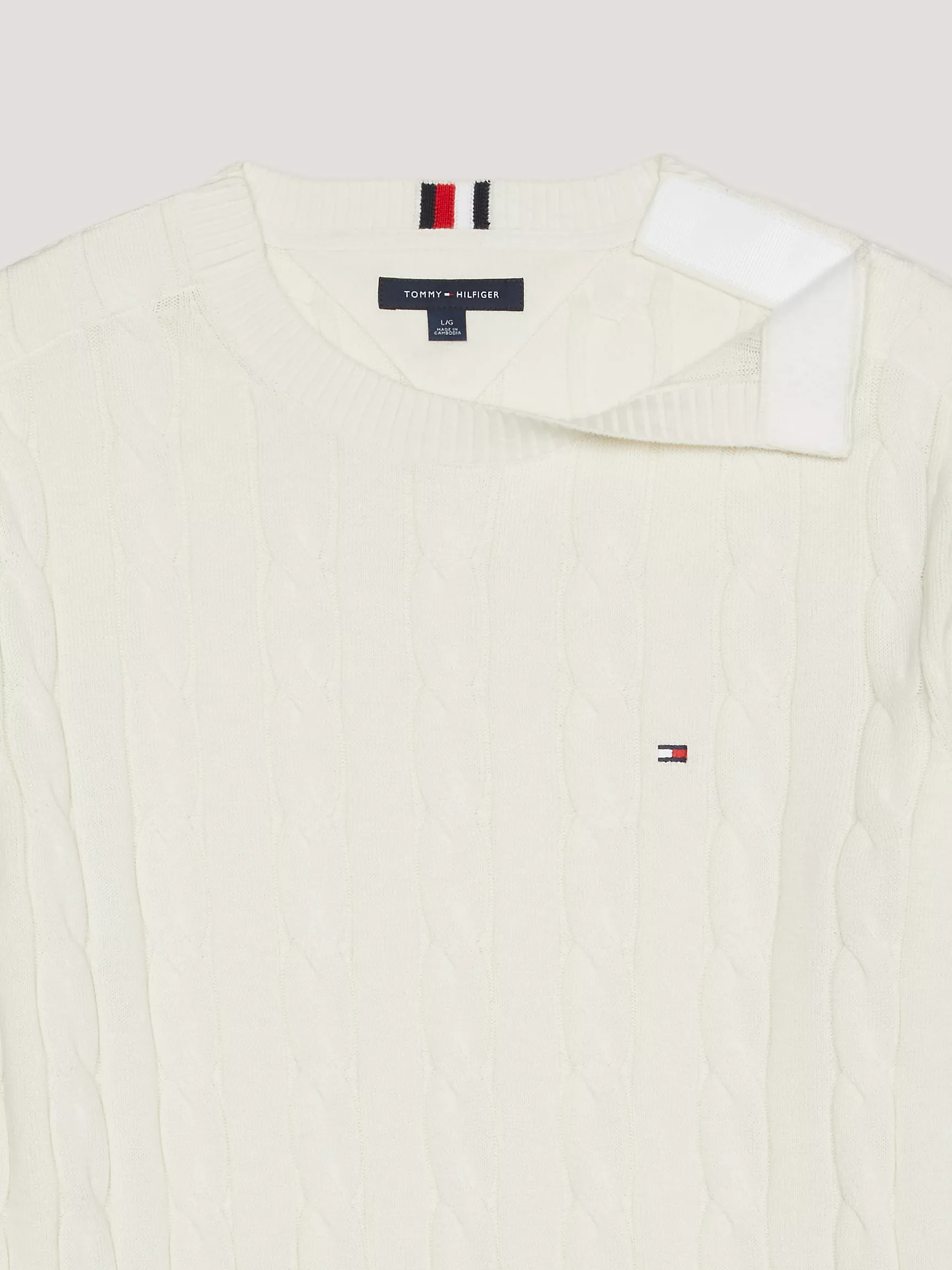 Мужской свитер Tommy Hilfiger, Свитер с узором "косы"