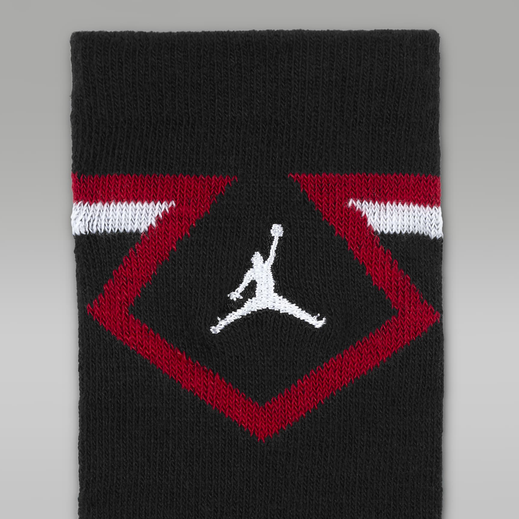 Jordan Big Kids' Diamond High Crew Socks (2 Pairs)