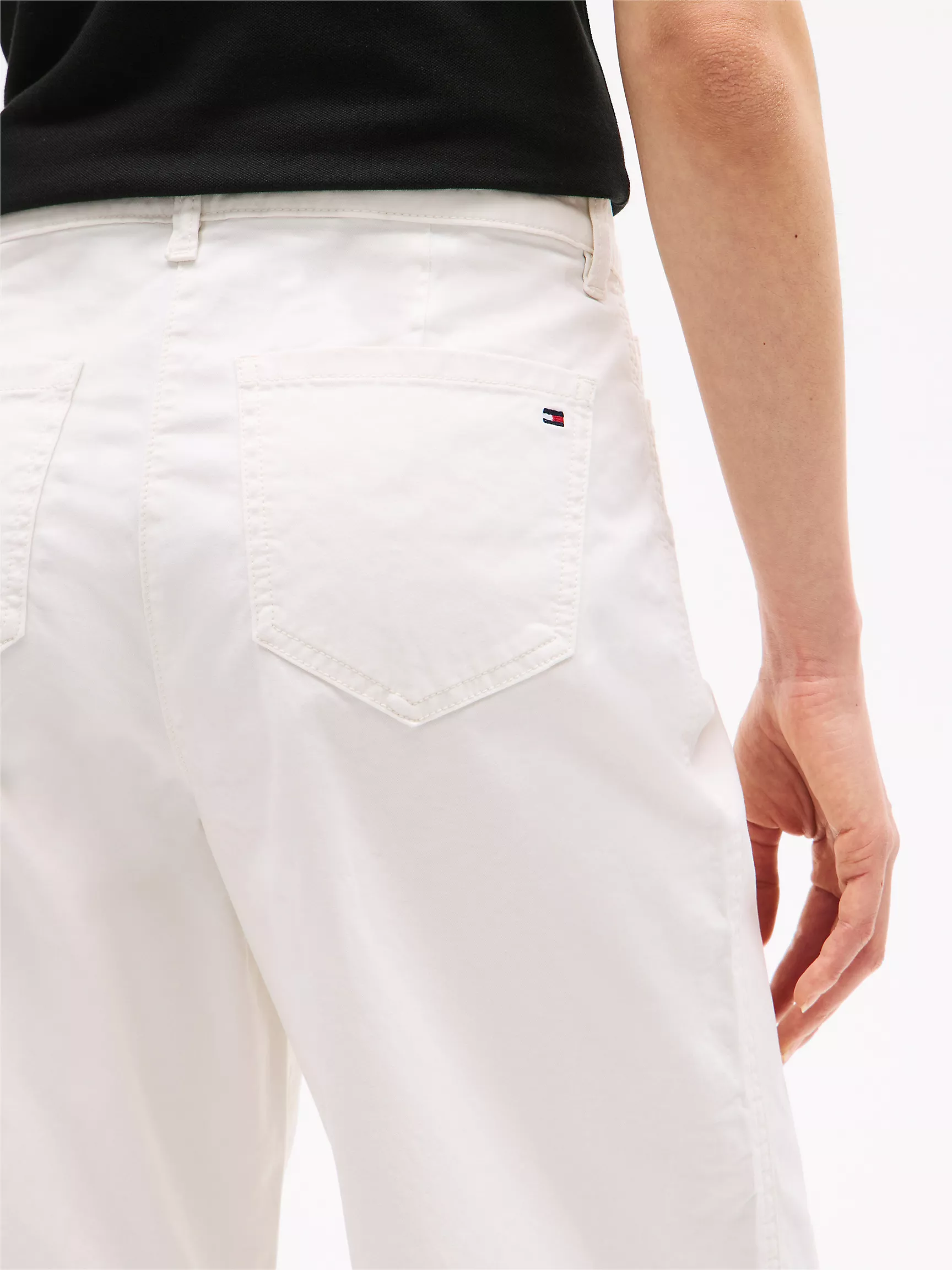 Женские брюки Tommy Hilfiger, Брюки 1985 из мягкого хлопка с широкими штанинами