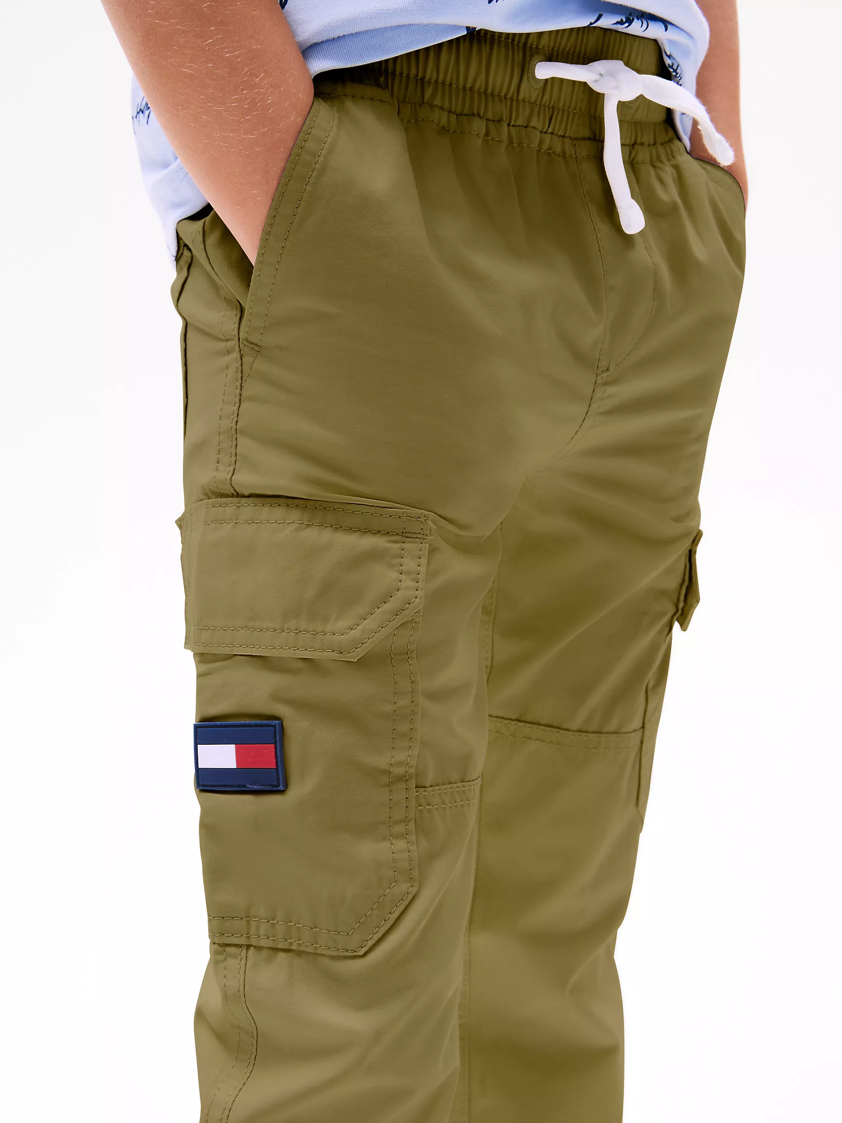 Брюки для мальчика Tommy Hilfiger, Детские эластичные джоггеры-карго