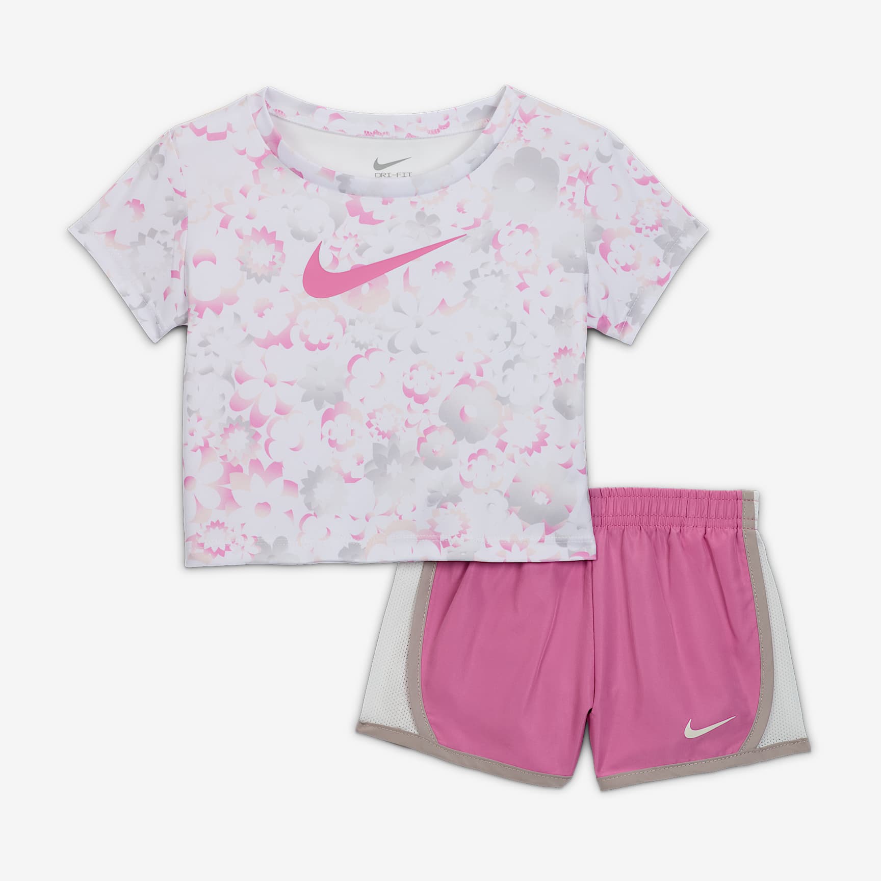 Nike Flow-Ral Baby 2-Piece Colorblocked Tempo Set