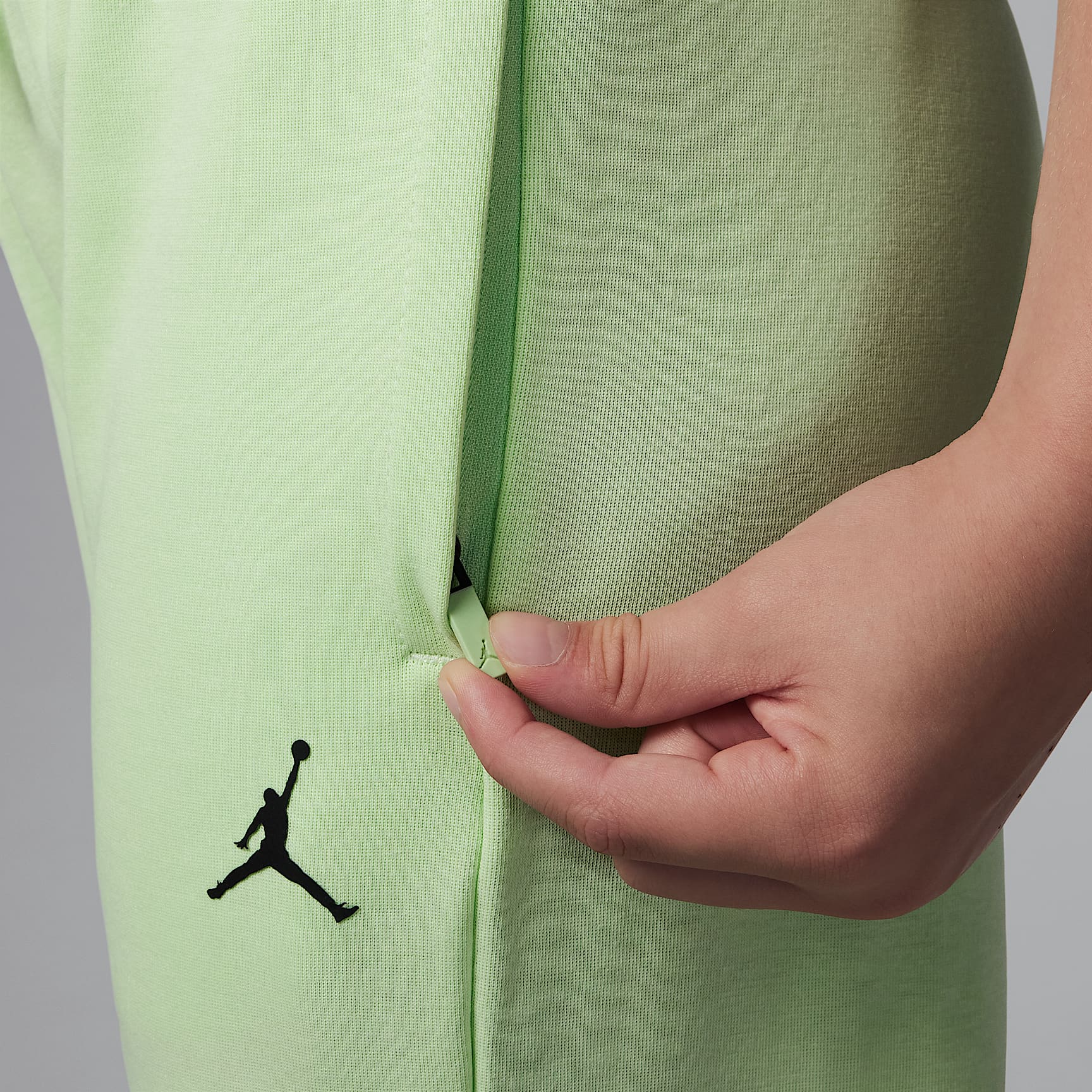 Jordan Dri-FIT Sport Big Kids' Statement Hoop Fleece Pants