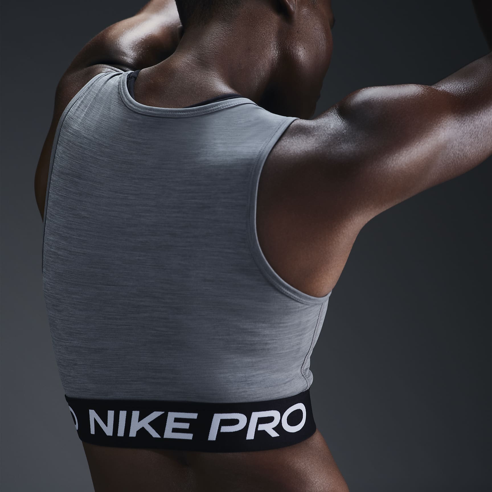 Nike Pro Women's Dri-FIT Cropped Tank Top