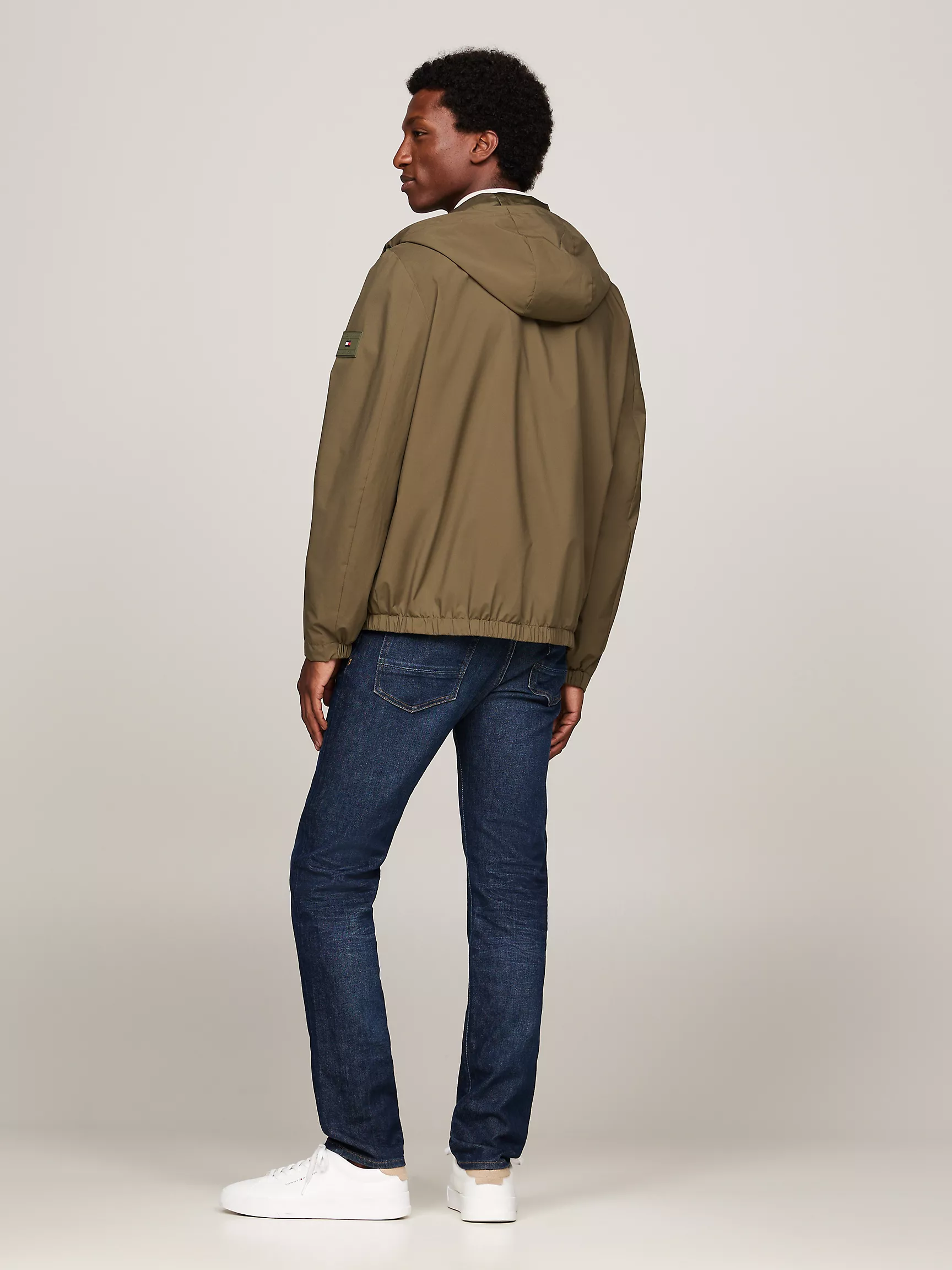 Мужская куртка Tommy Hilfiger, Водоотталкивающая куртка с капюшоном