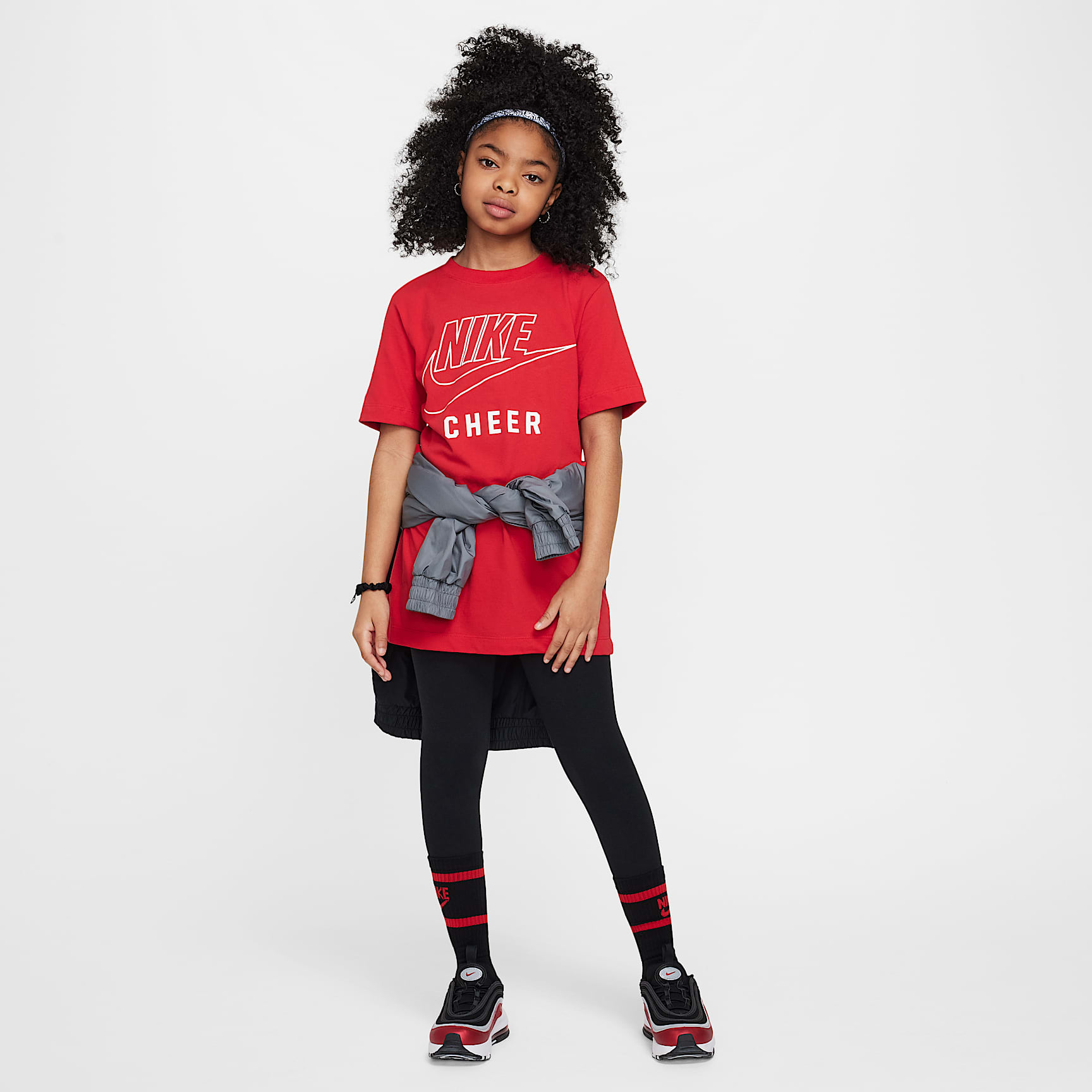 Nike Swoosh Big Kids' Cheer T-Shirt
