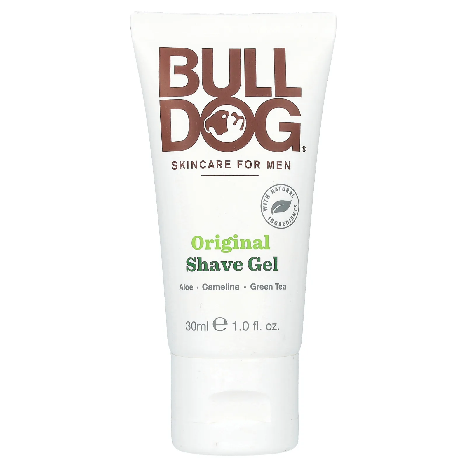 Bulldog Skincare For Men, Оригинальный гель для бритья, 1,0 жидкая унция (30 мл)