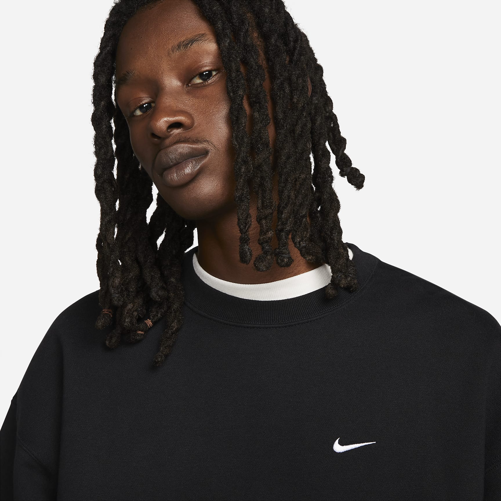 Nike Solo Swoosh Men's Fleece Crew