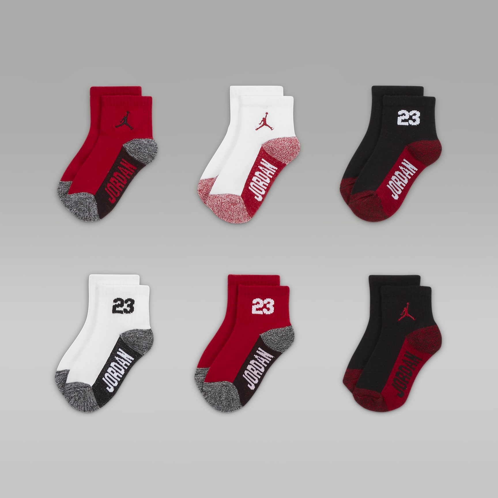 Jordan Baby Infant Socks (6 Pairs)