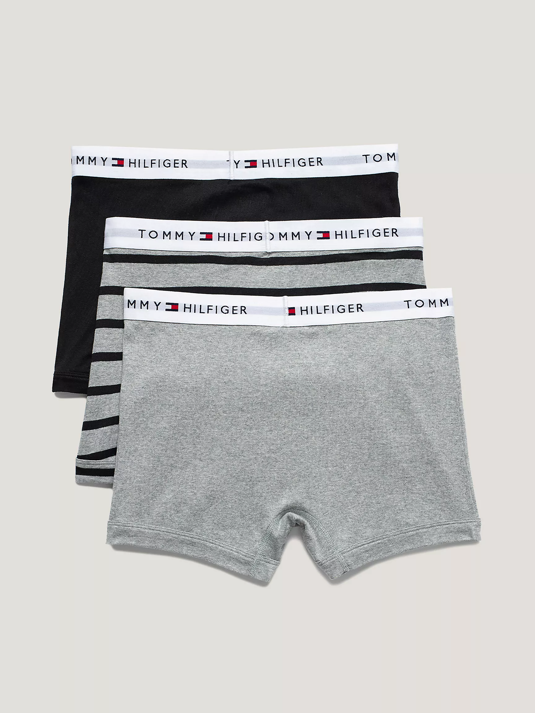 Мужское нижнее белье Tommy Hilfiger, Классические хлопковые трусы-боксёры (набор 3 шт.)