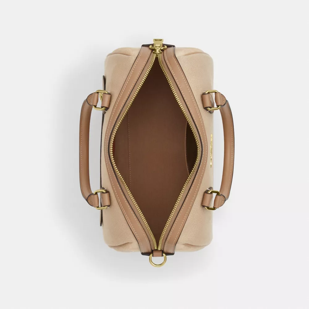 Сумка COACH Rowan Satchel Bag In Colorblock