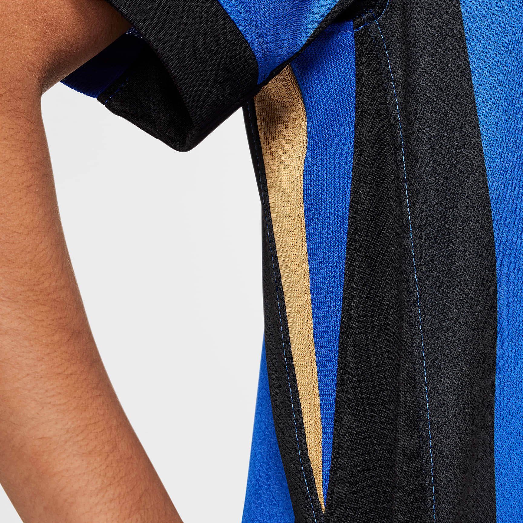 Inter Milan 2024/25 Stadium Home Big Kids' Nike Dri-FIT Soccer Replica Jersey