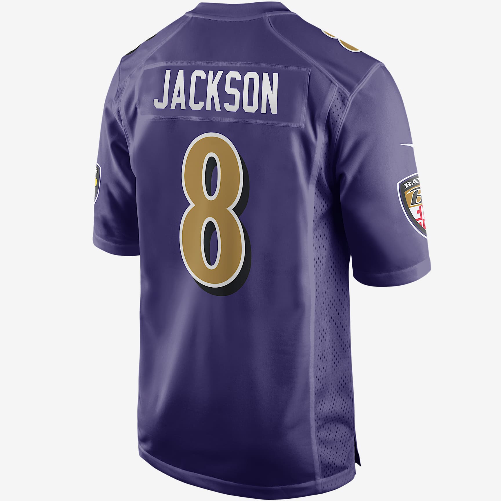 NFL Baltimore Ravens (Lamar Jackson) Men's Game Football Jersey