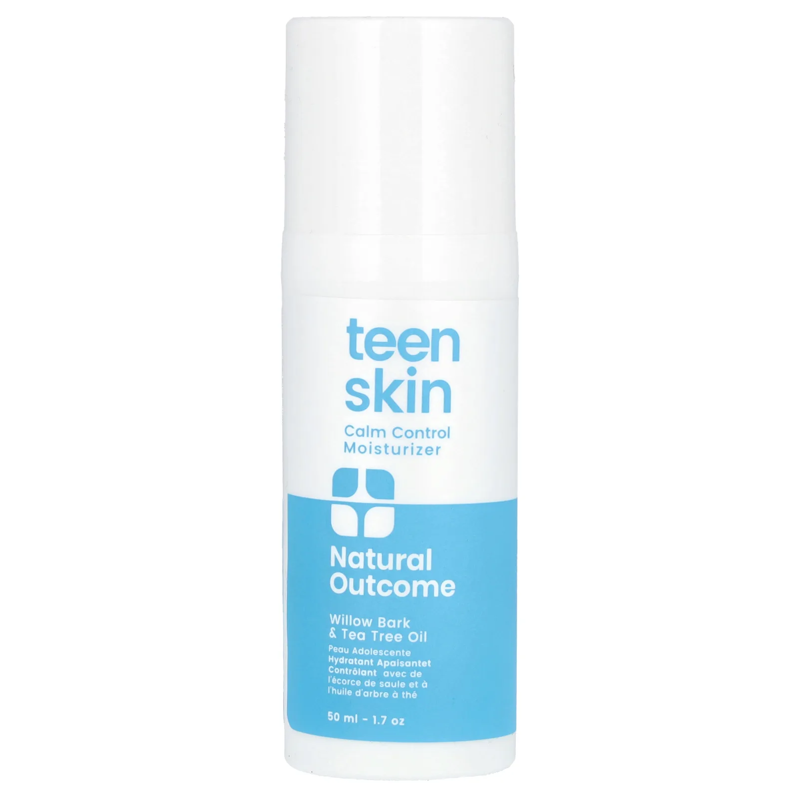 Natural Outcome, TeenSkin, успокаивающее увлажняющее средство, 50 мл (1,7 унции)