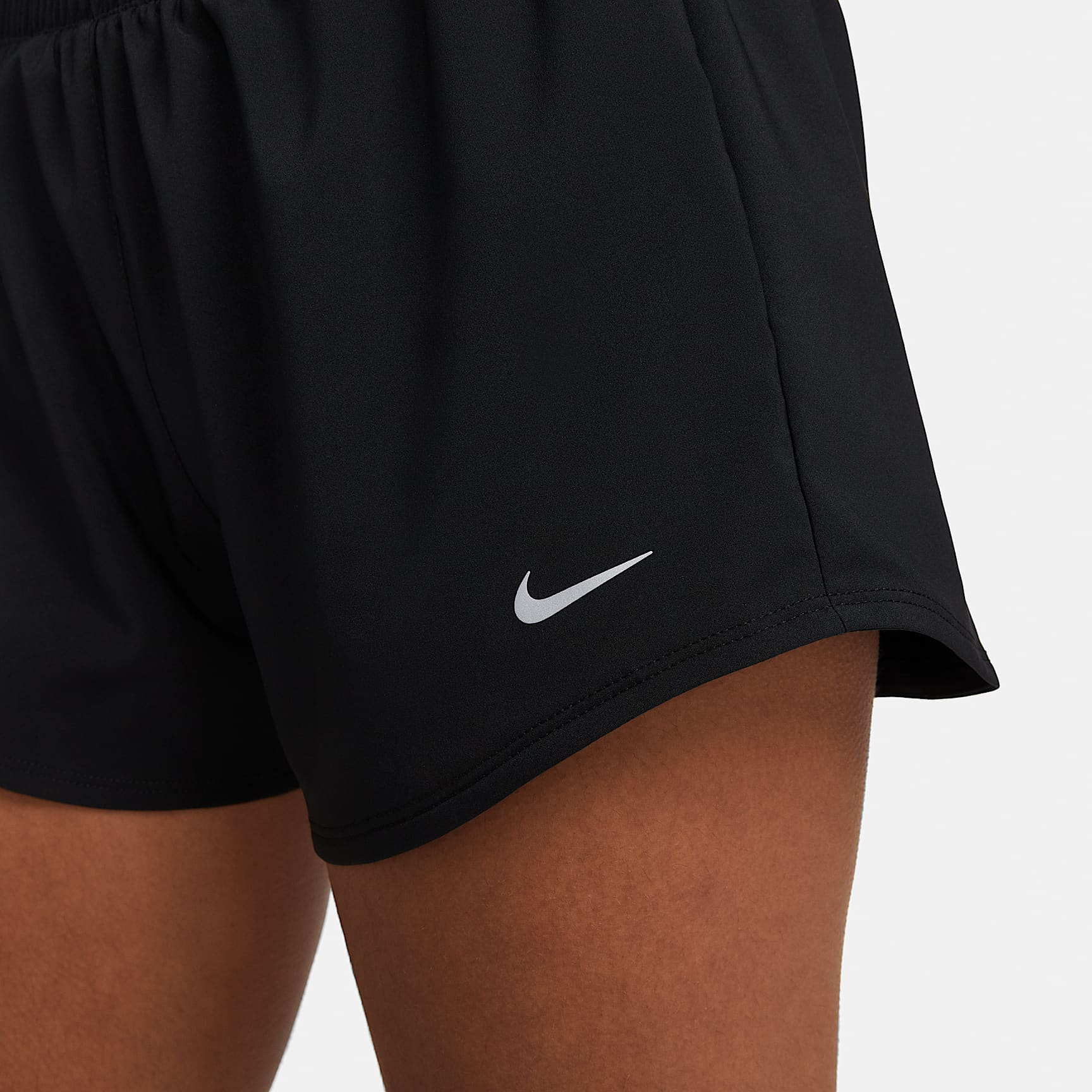 Nike One Women's Dri-FIT Mid-Rise 3" Brief-Lined Shorts