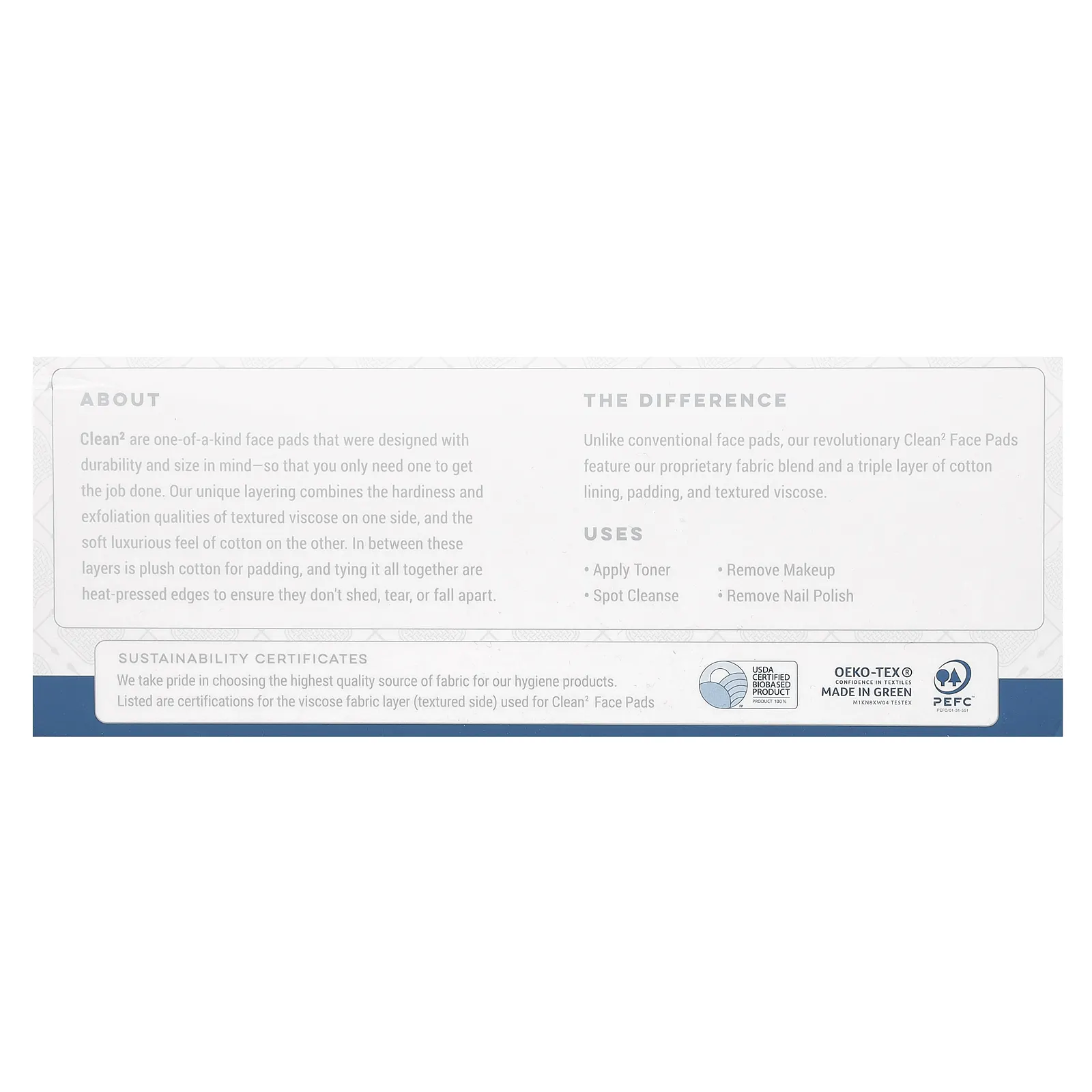 Clean Skin Club, Clean2, прокладки для лица, очень большие, 60 шт.