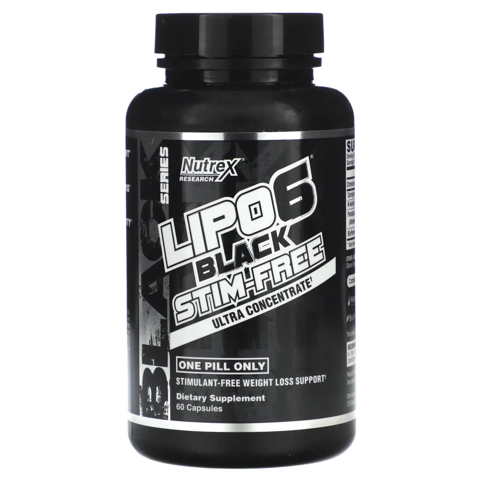 Nutrex Research, Lipo 6 Black, ультраконцентрат, 60 капсул