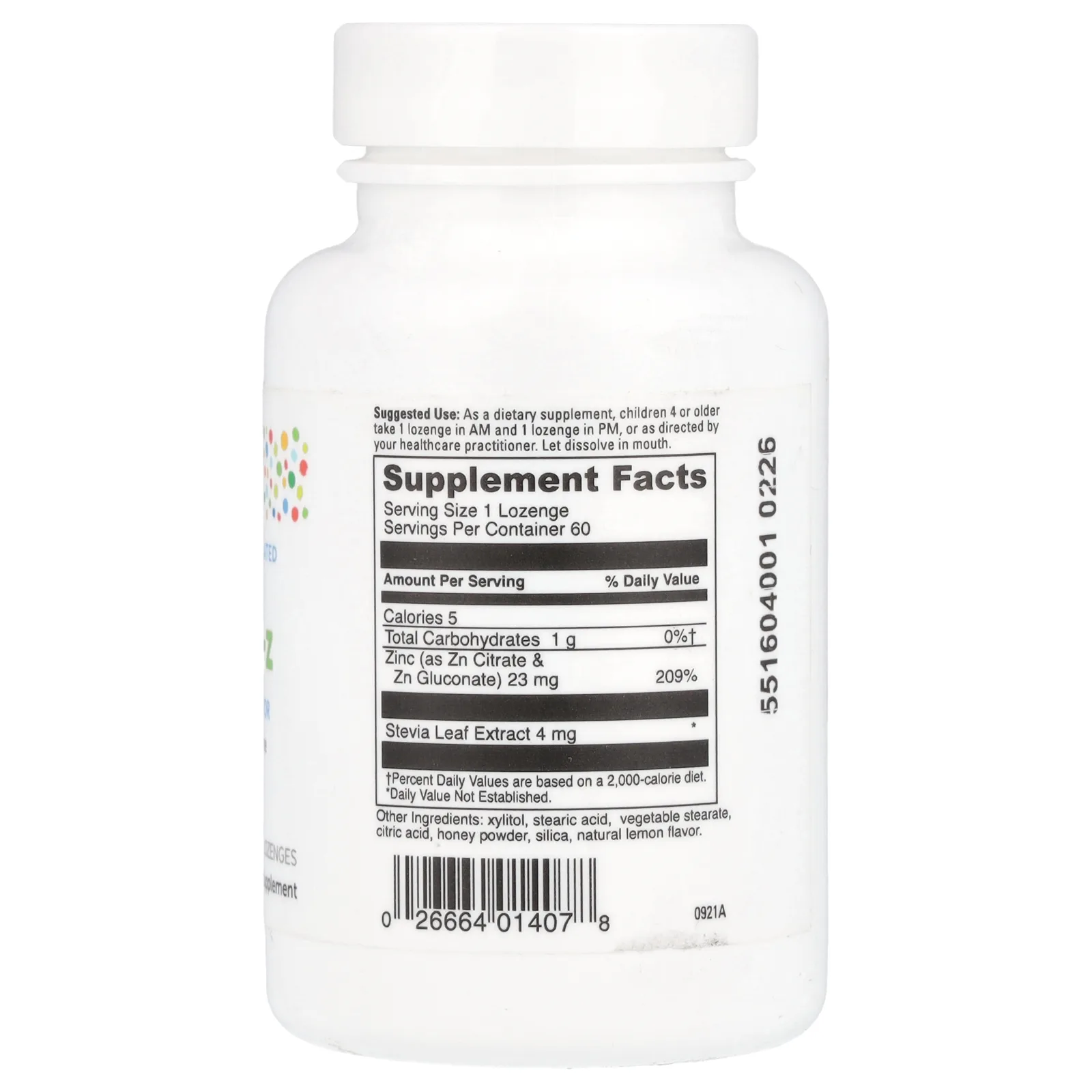 Little DaVinci, Immuni-Z, добавка для укрепления иммунитета, со вкусом натурального лимона, 60 пастилок