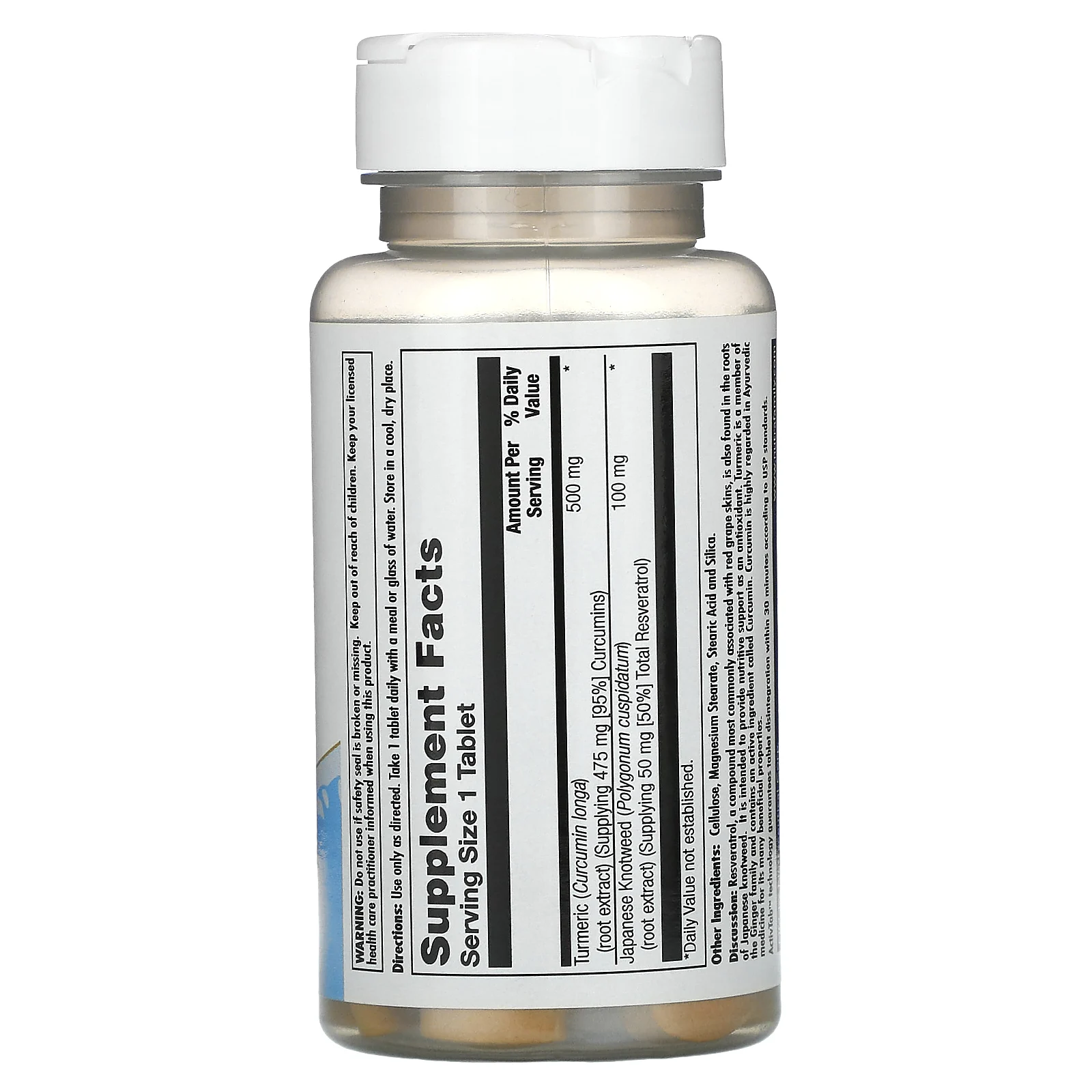 KAL, Куркума ресвератрол, 30 таблеток