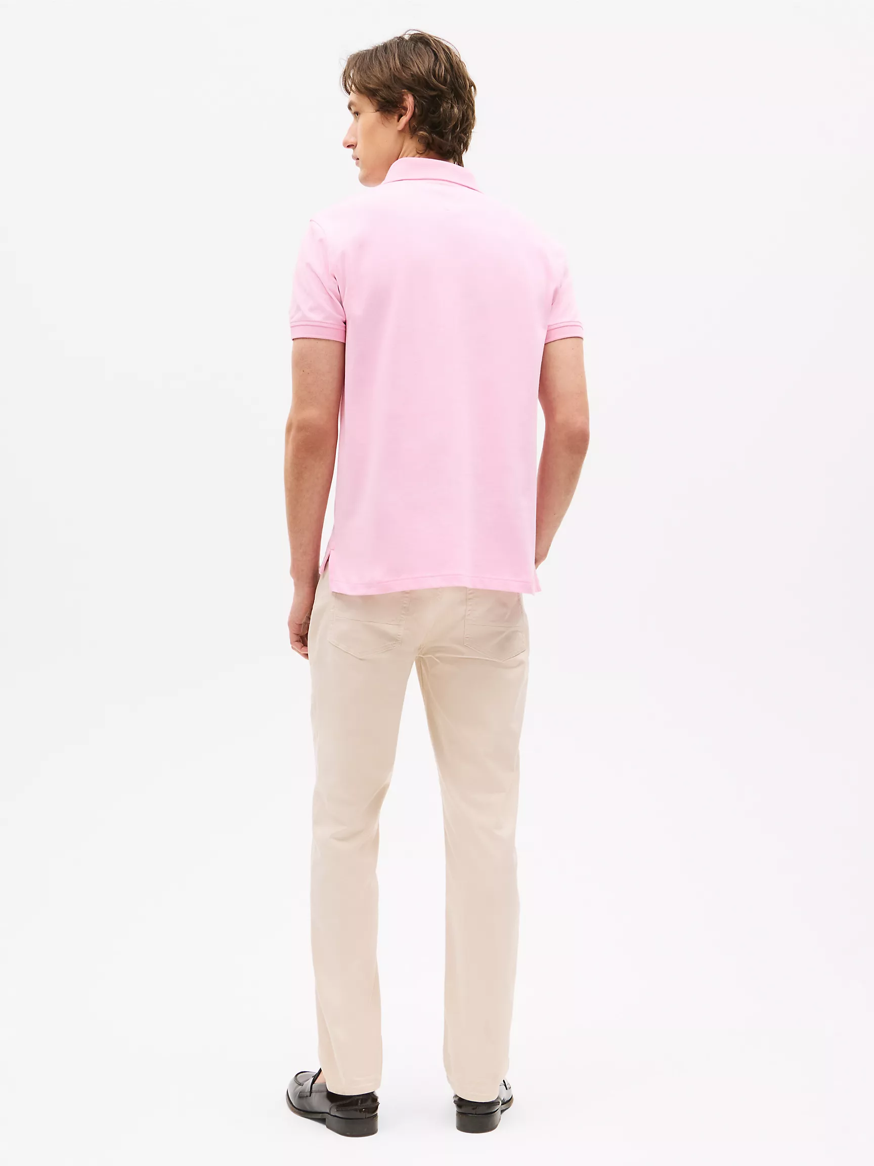 Мужское поло Tommy Hilfiger, Эластичное поло стандартного кроя Tommy