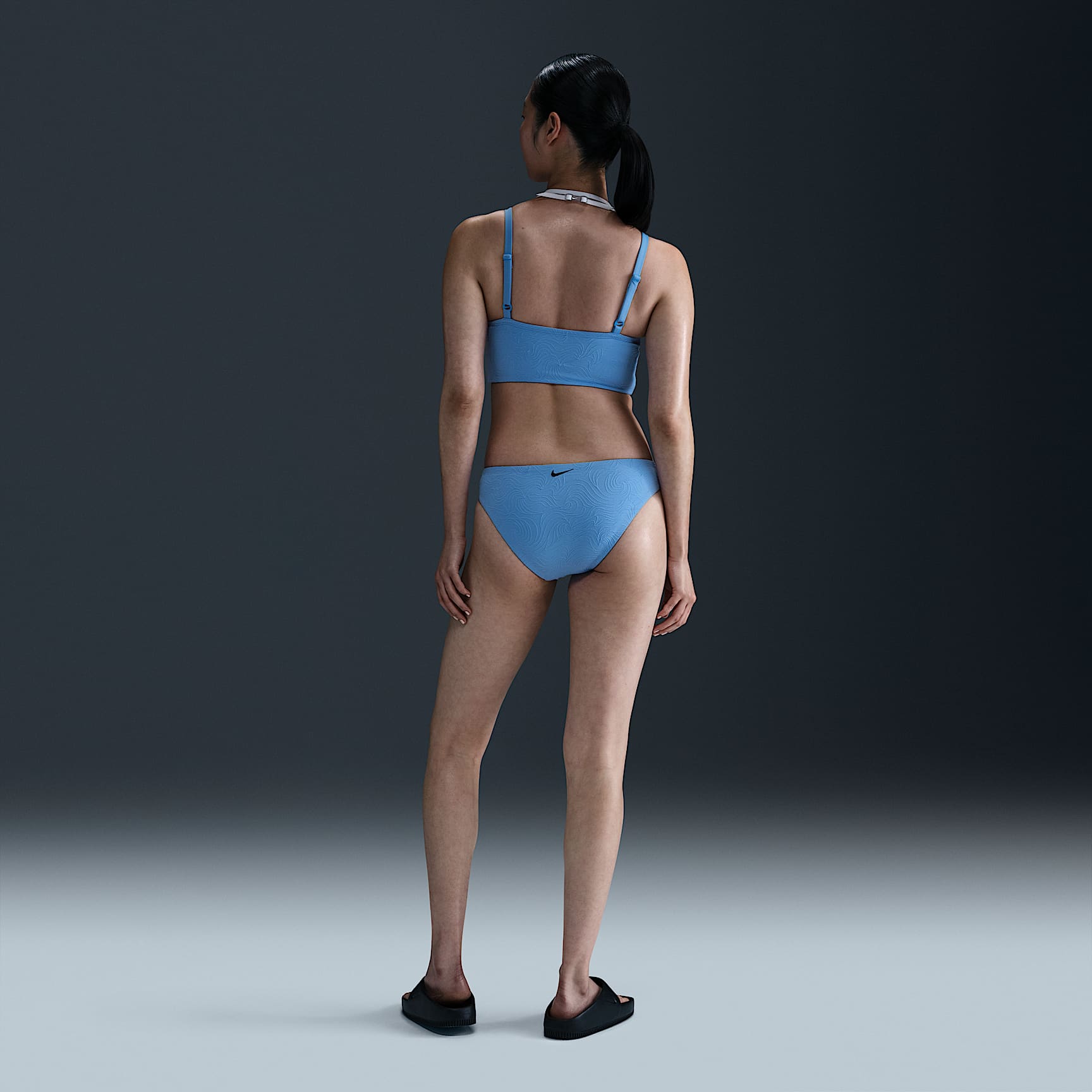 Nike Swim Water Texture Women's Hipster Bikini Bottom