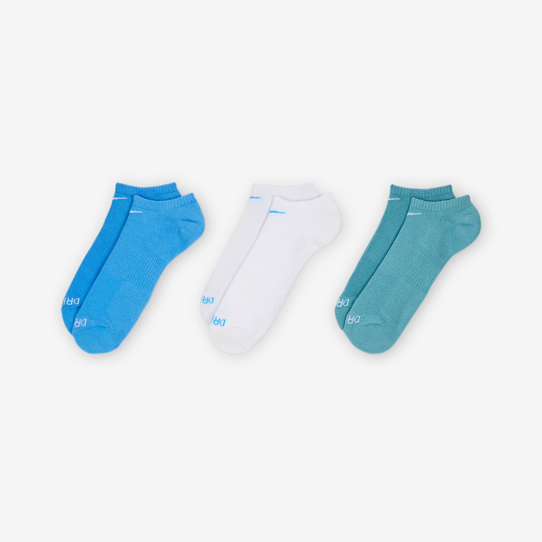 Nike Everyday Plus Cushion Training No-Show Socks (3 Pairs)