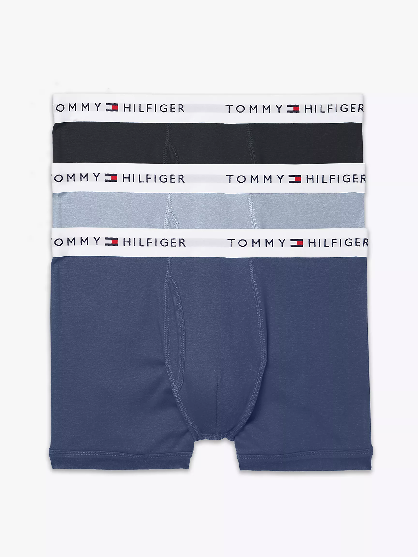 Мужское нижнее белье Tommy Hilfiger, Классические хлопковые трусы-боксёры (набор 3 шт.)