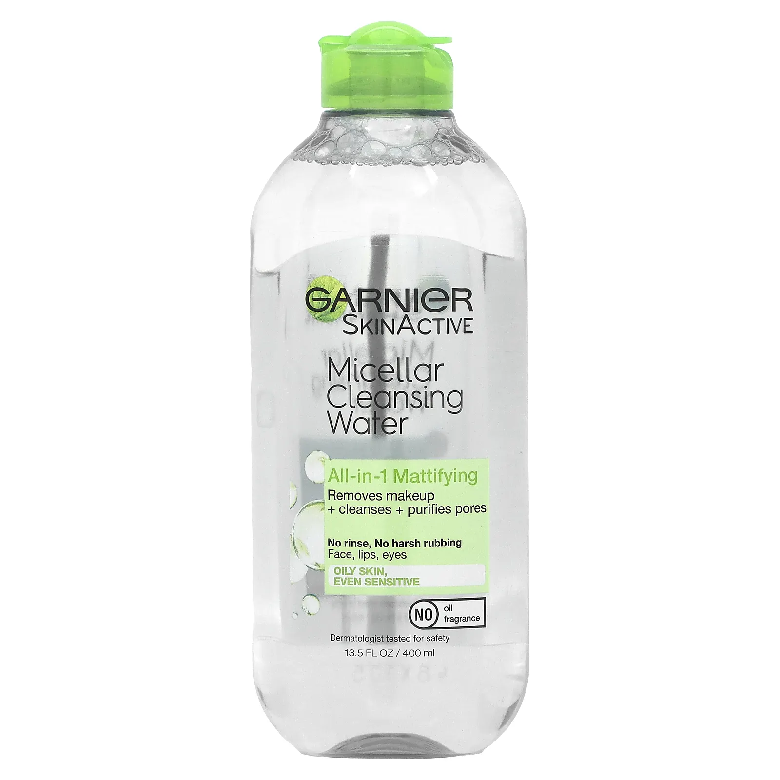 Garnier, SkinActive, мицеллярная очищающая вода, универсальное матирующее средство, 400 мл (13,5 унции)
