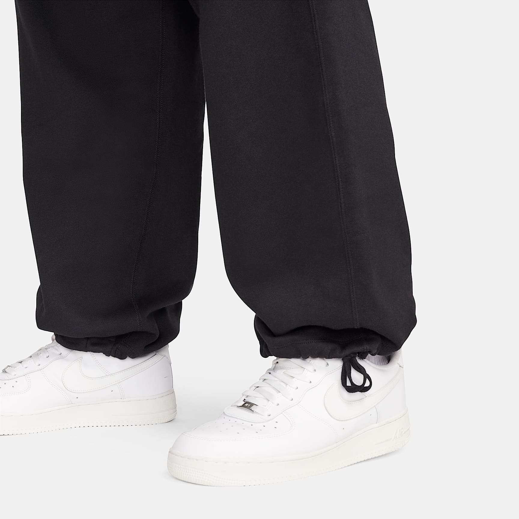Nike Solo Swoosh Men's Open-Hem Fleece Pants