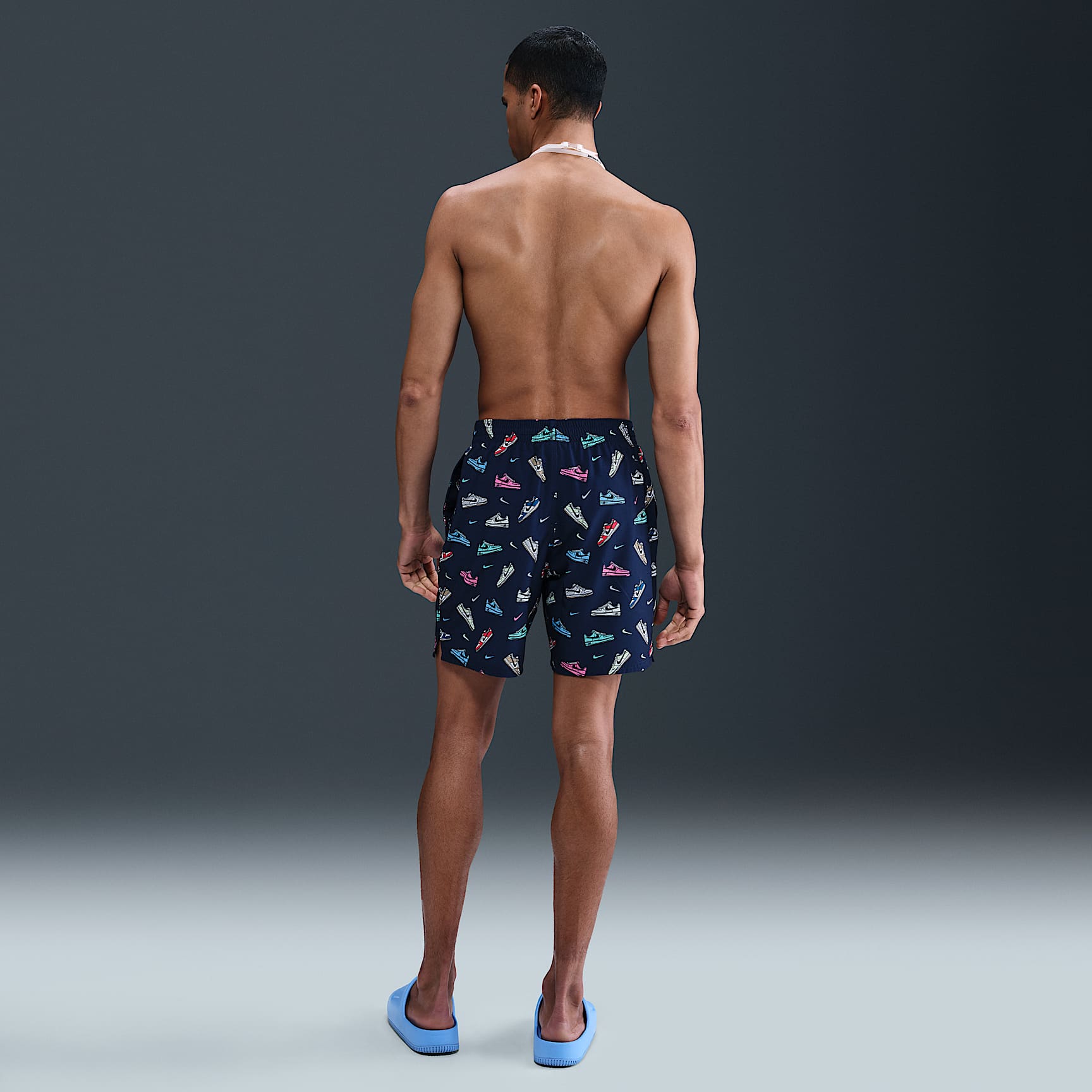 Nike Swim Breaker Men's 7" Brief-Lined Volley Shorts