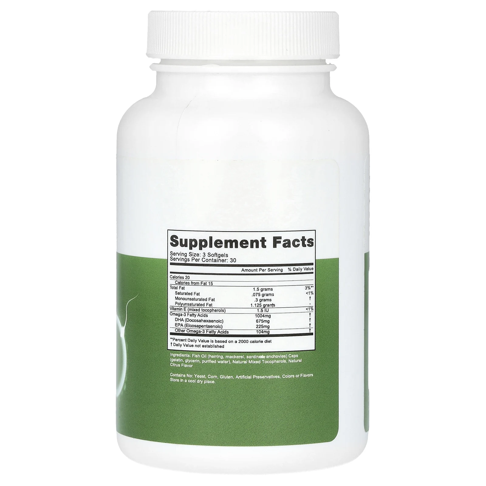 Fairhaven Health, FH Pro Omega-3, натуральный цитрус, 90 мягких таблеток