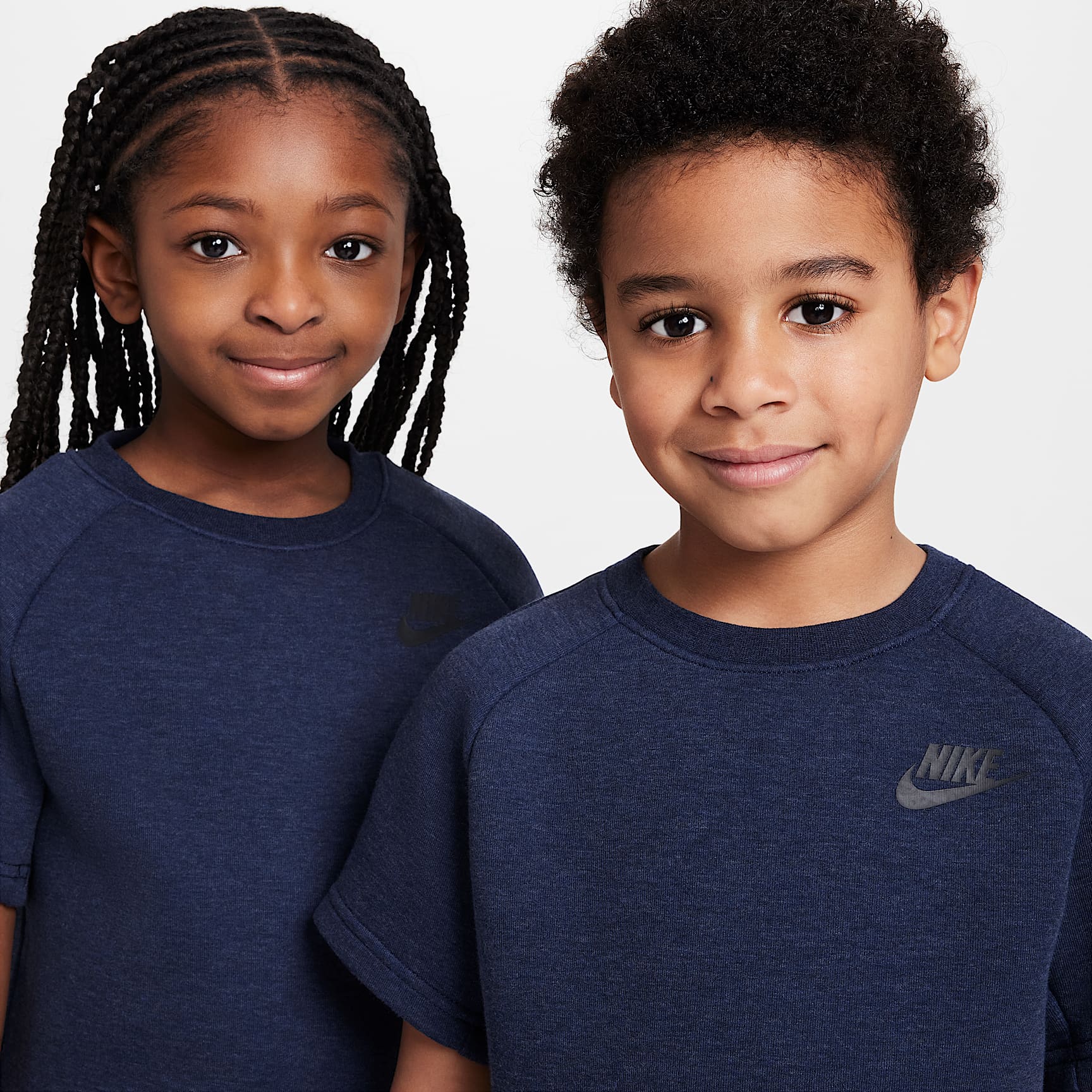 Nike Little Kids' Tech Fleece Tee and Shorts Set
