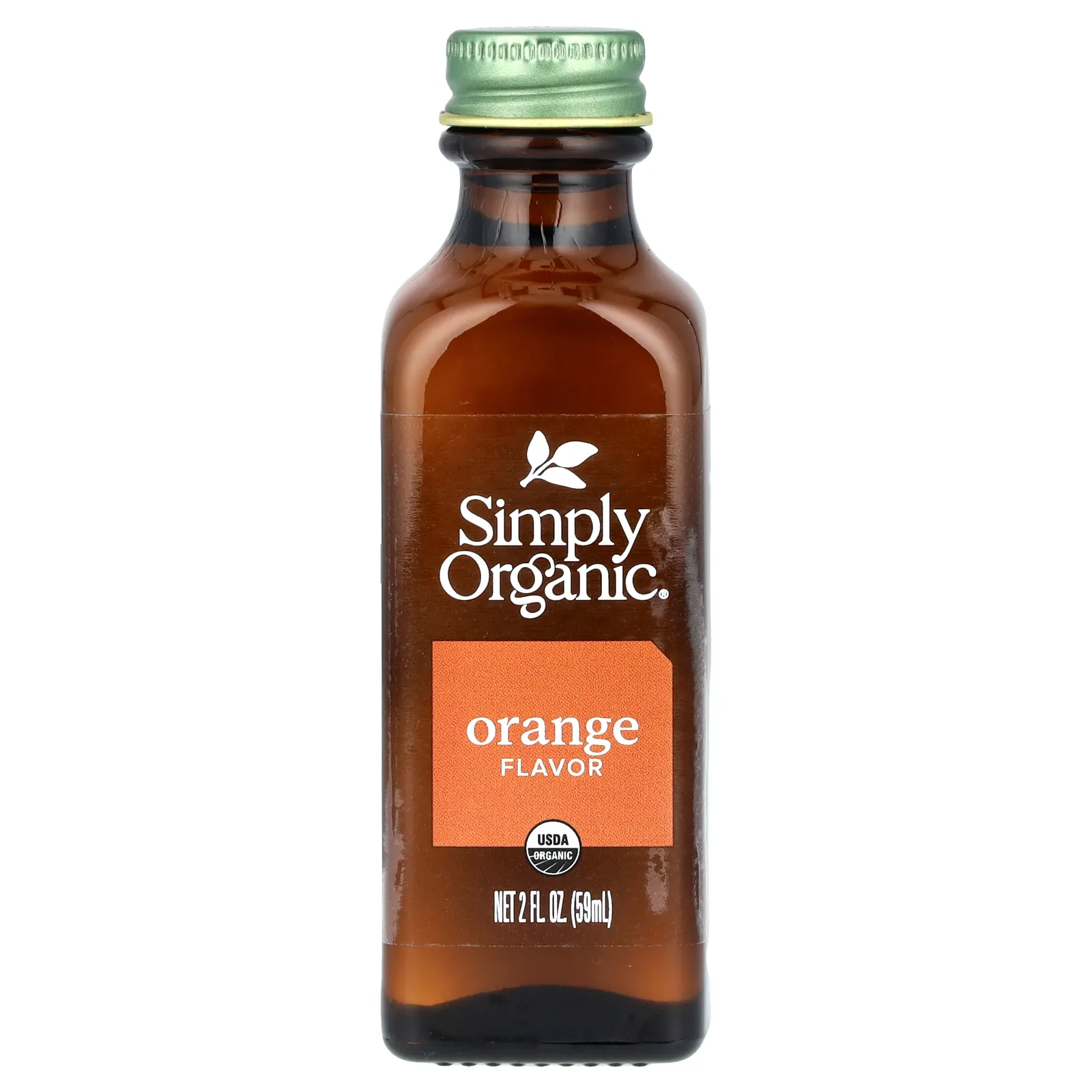 Simply Organic, Апельсиновый ароматизатор, 2 жидк. унц. (59 мл)