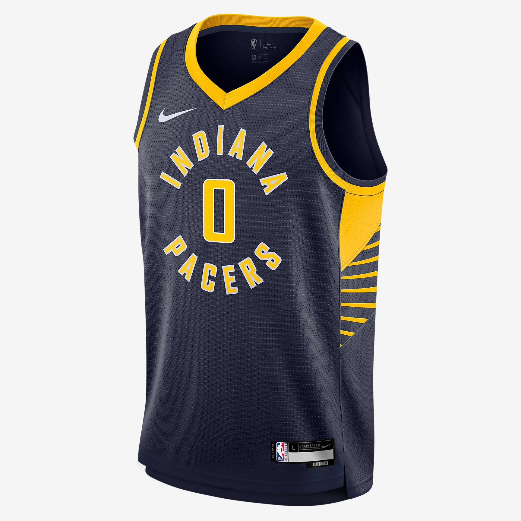 Tyrese Haliburton Indiana Pacers 2024/25 Icon Edition Big Kids' Nike NBA Swingman Jersey