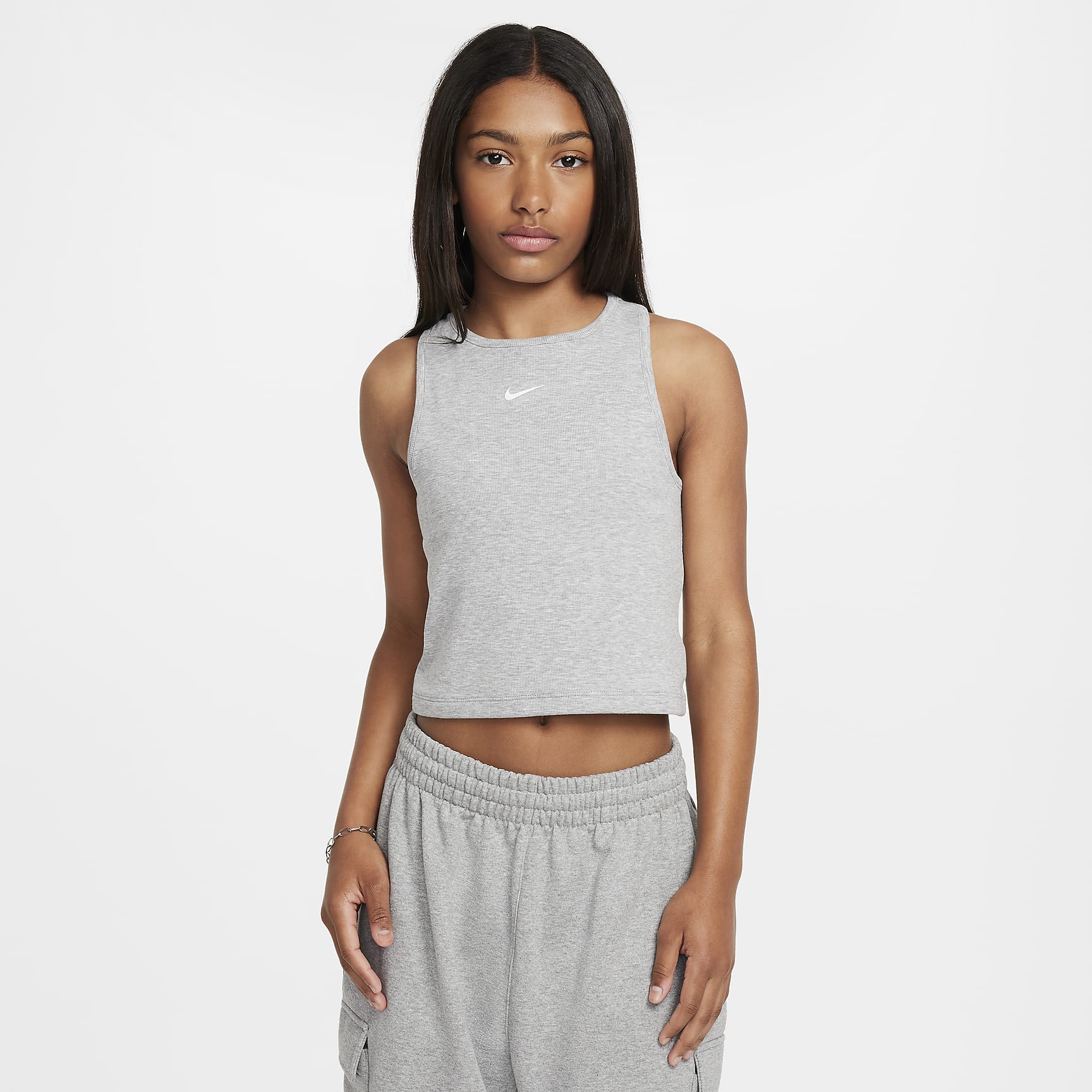 Nike Sportswear Girls' Ribbed Tank Top