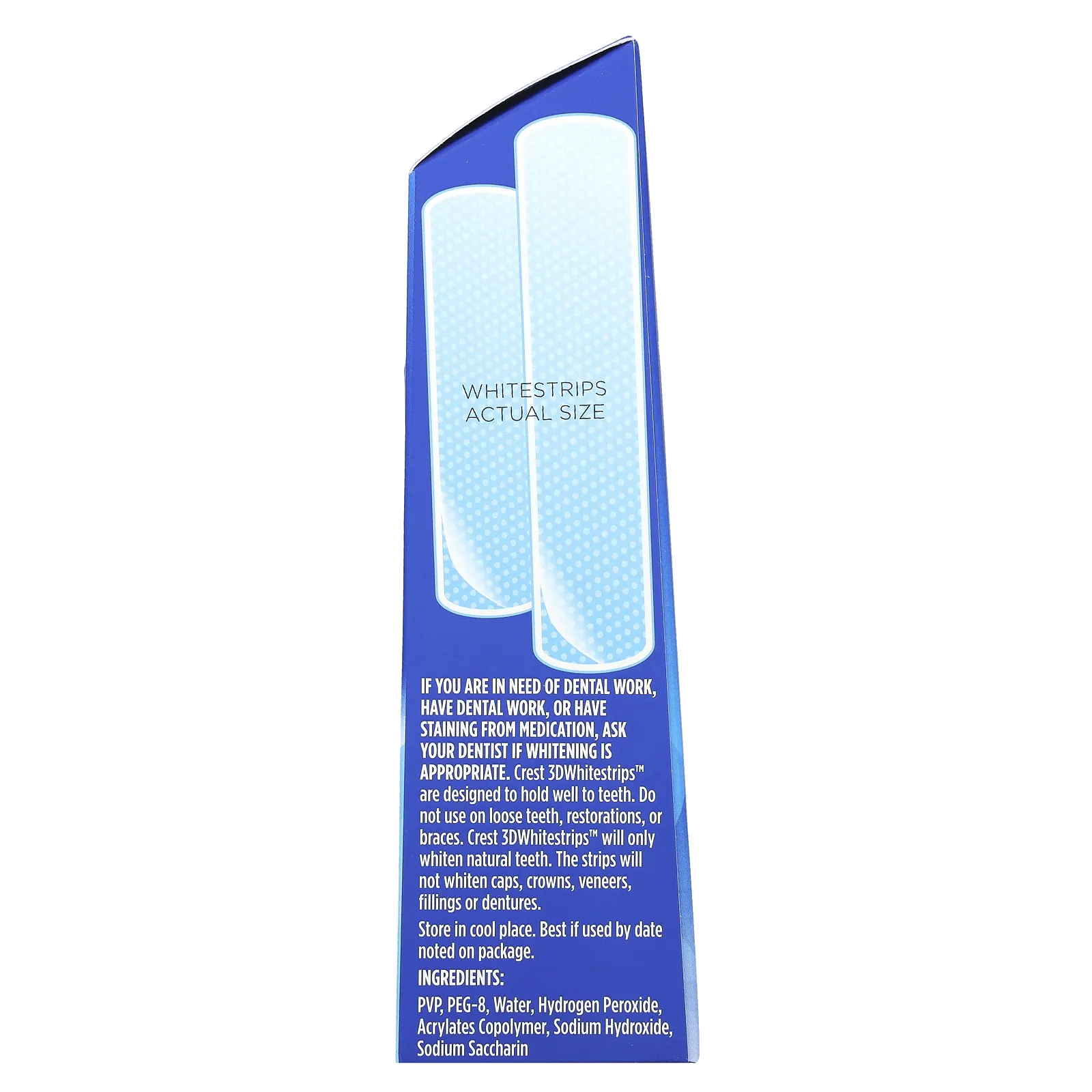 Crest, 3D Whitestrips, Classic Vivid, комплект для отбеливания зубов, 20 полосок