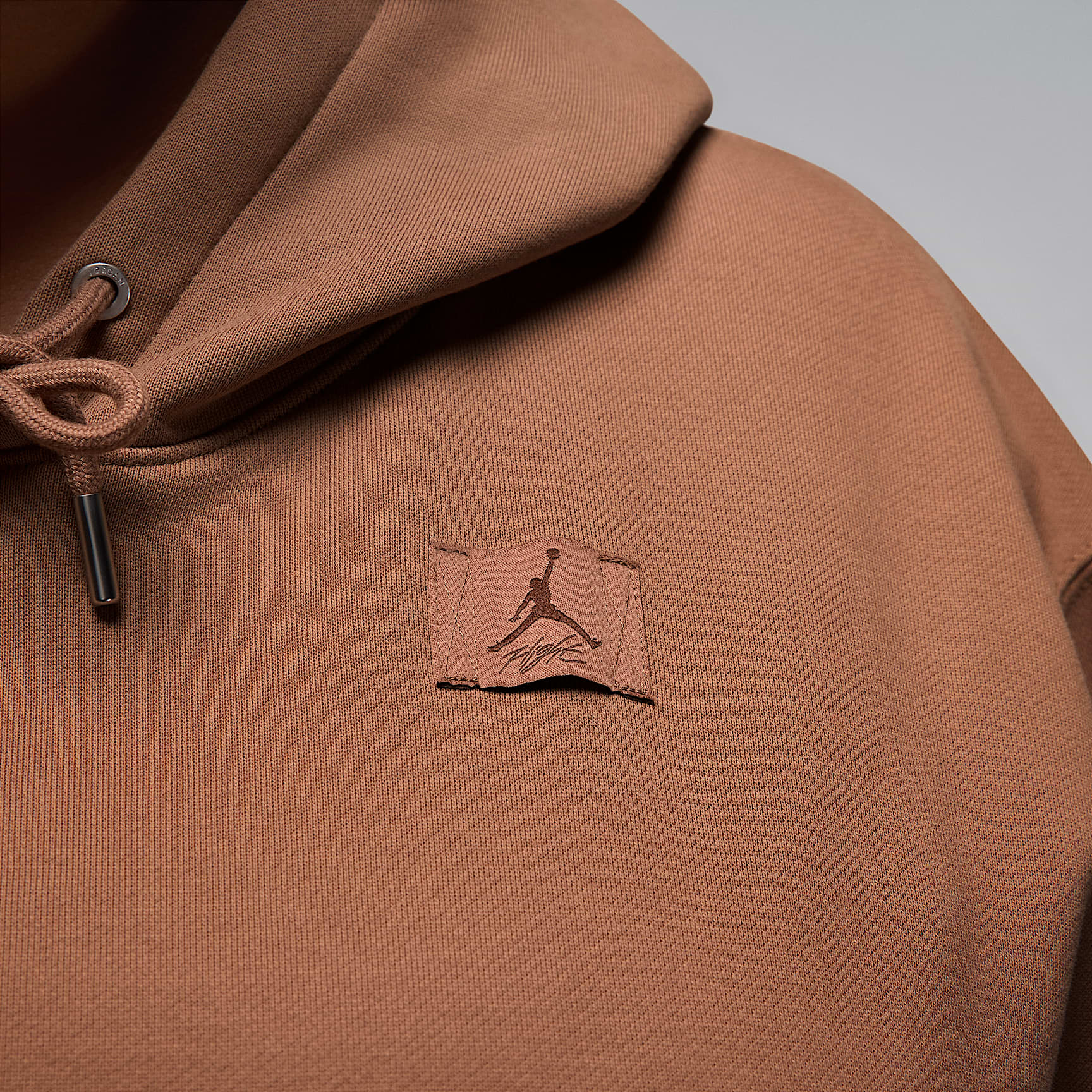 Jordan Flight Fleece Women's Satin-Lined Pullover Hoodie (Plus Size)