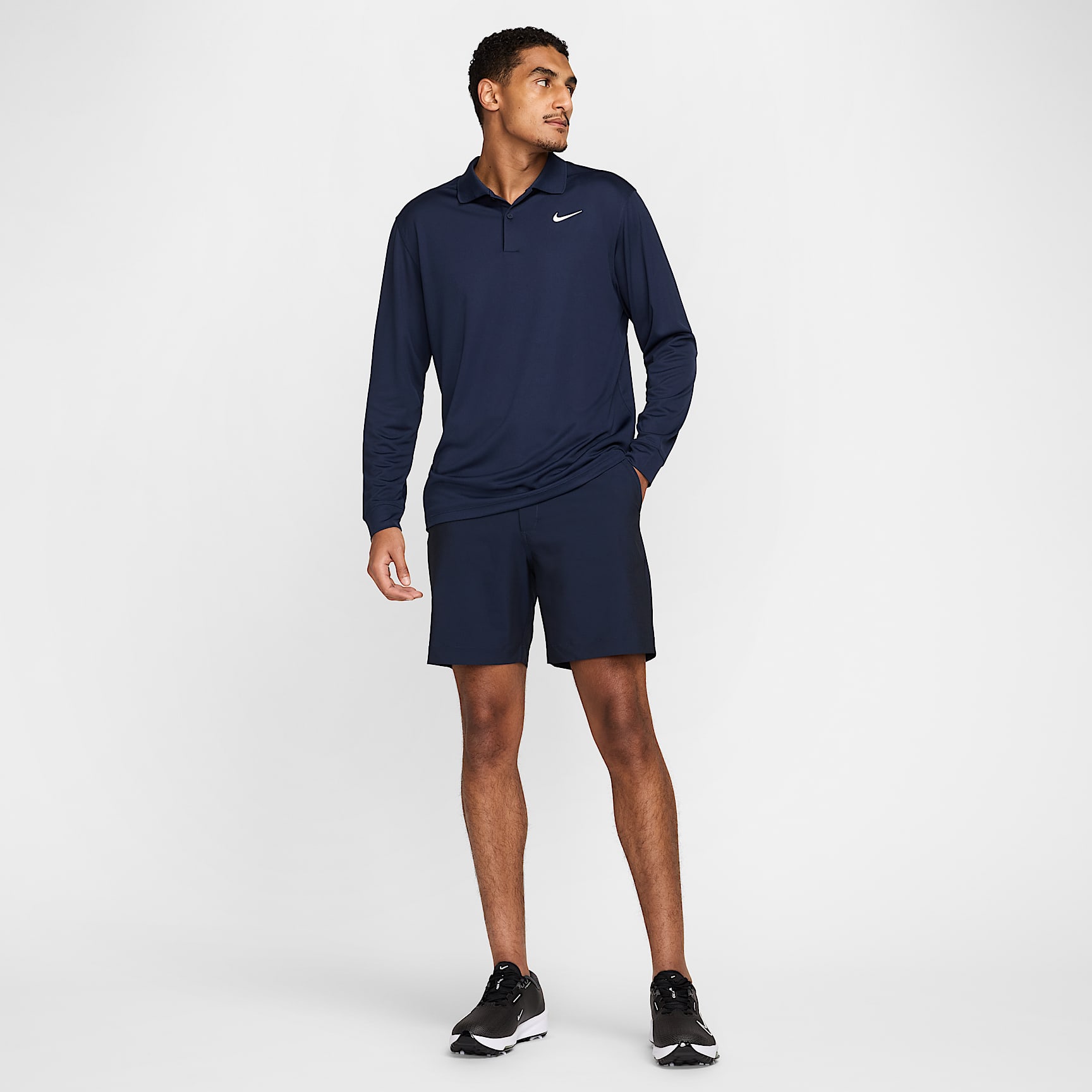 Nike Dri-FIT Victory Men's Long-Sleeve Golf Polo