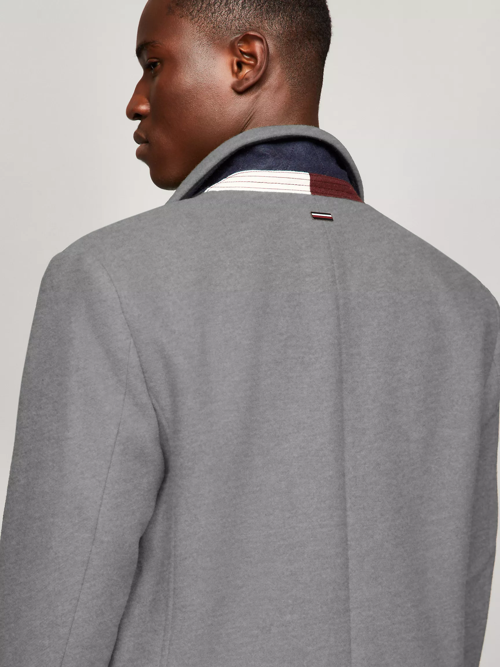 Мужское пальто Tommy Hilfiger, Повседневное пальто из шерстяной смеси