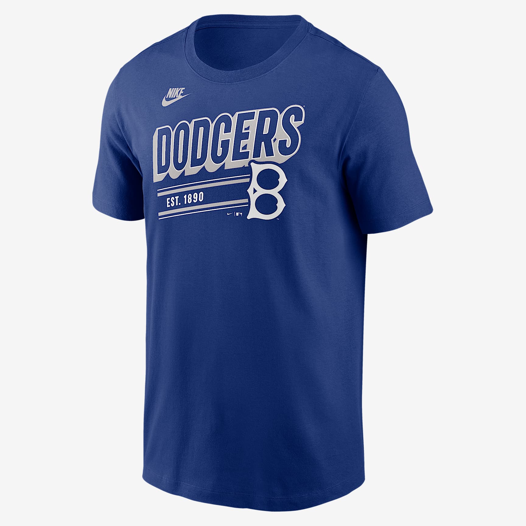Brooklyn Dodgers Cooperstown Retro Men's Nike MLB T-Shirt