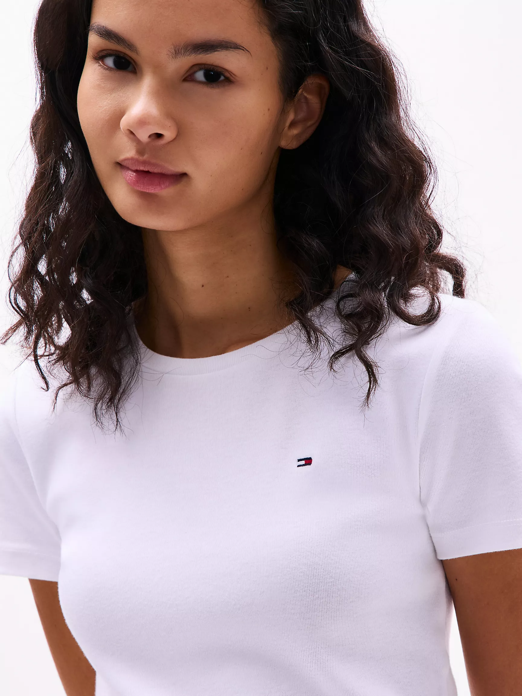 Женская футболка Tommy Hilfiger, Любимая футболка с круглым вырезом