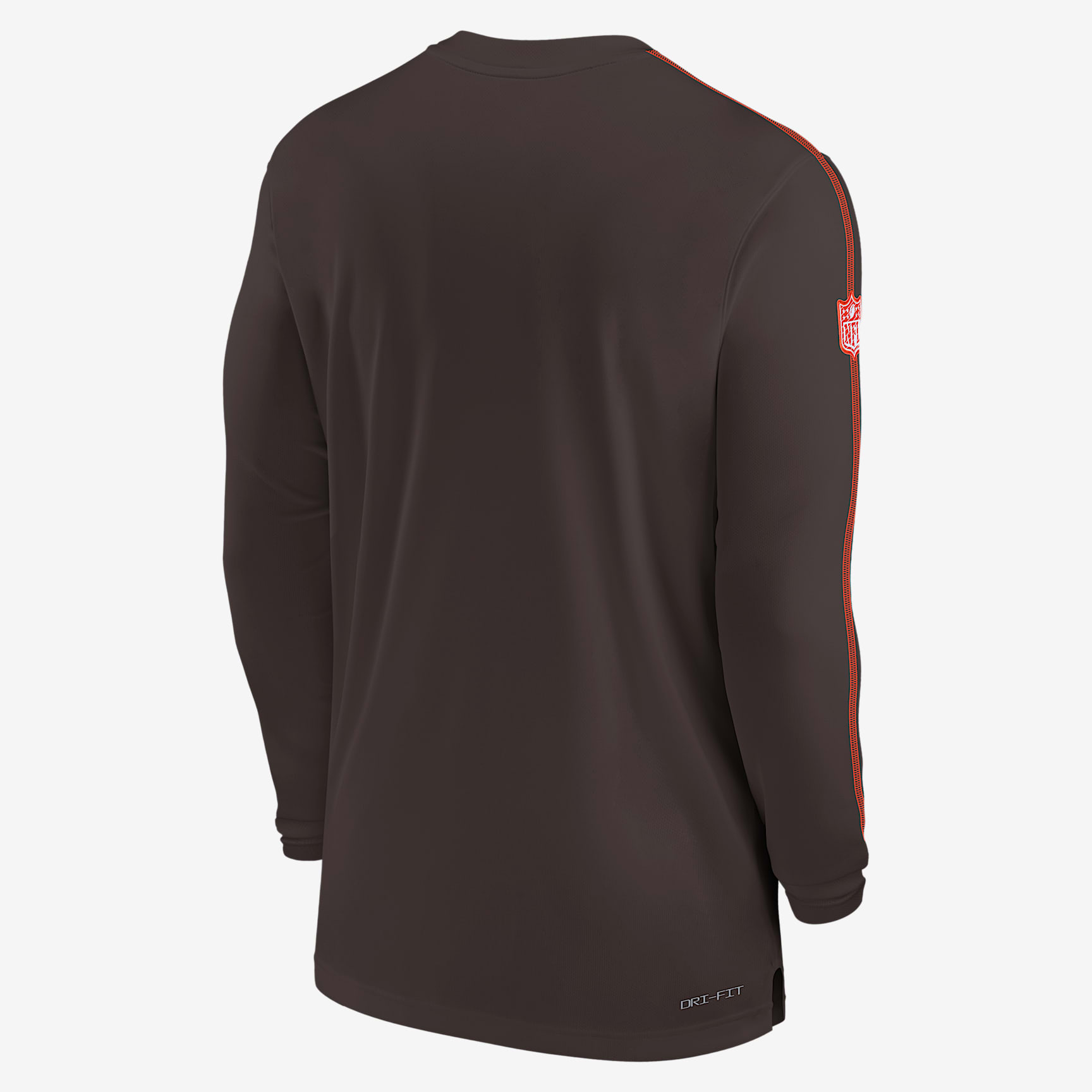 Cleveland Browns Sideline Coach Men's Nike Dri-FIT NFL Long-Sleeve Top