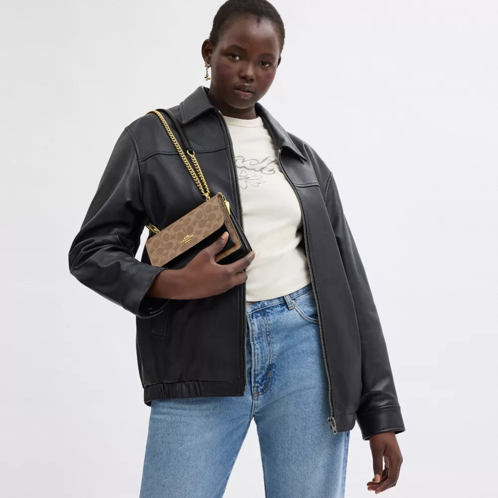 Сумка COACH Mini Klare Crossbody Bag In Signature Canvas