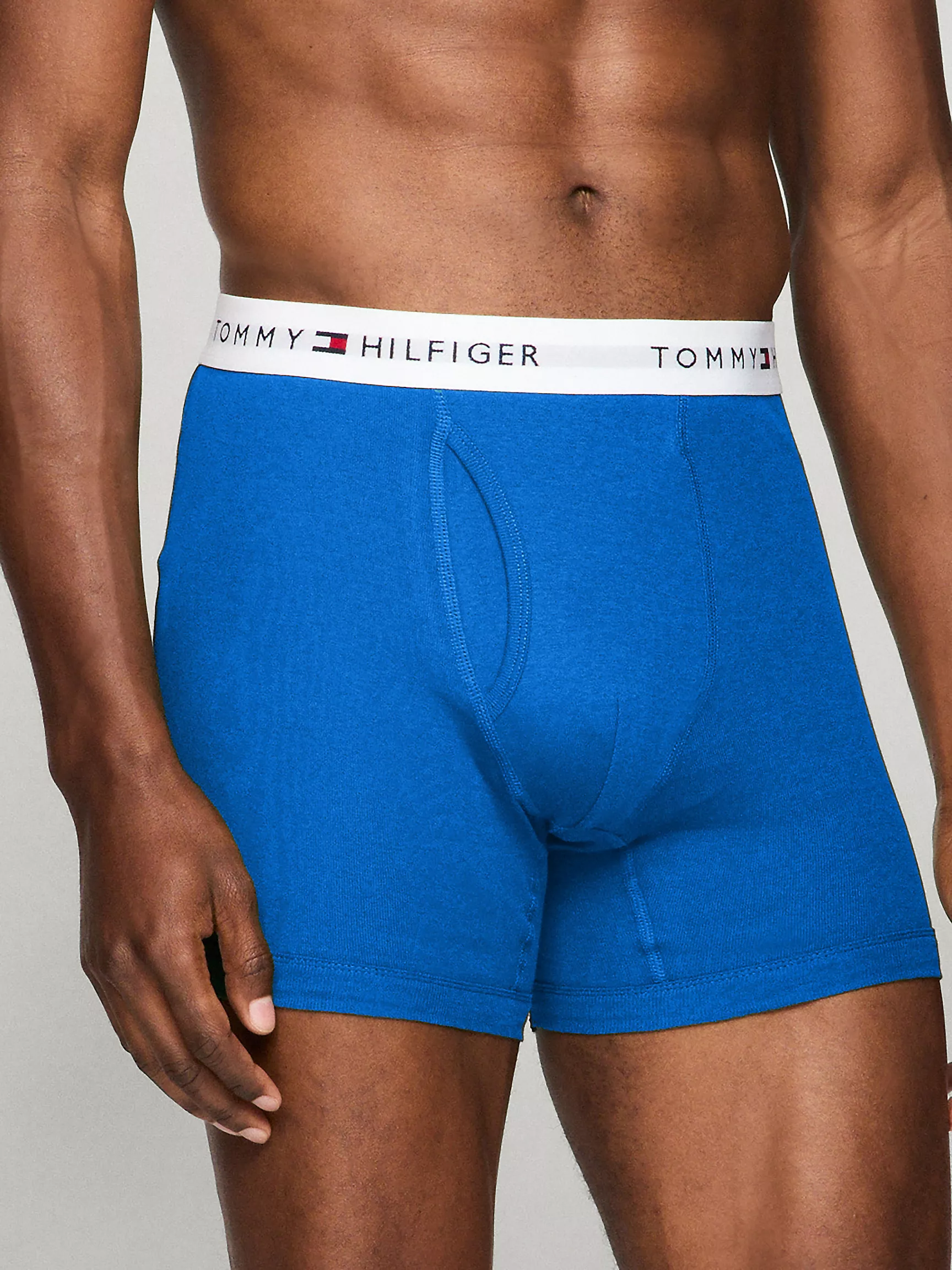 Мужское нижнее белье Tommy Hilfiger, Классические хлопковые боксеры-брифы (набор 3 шт.)