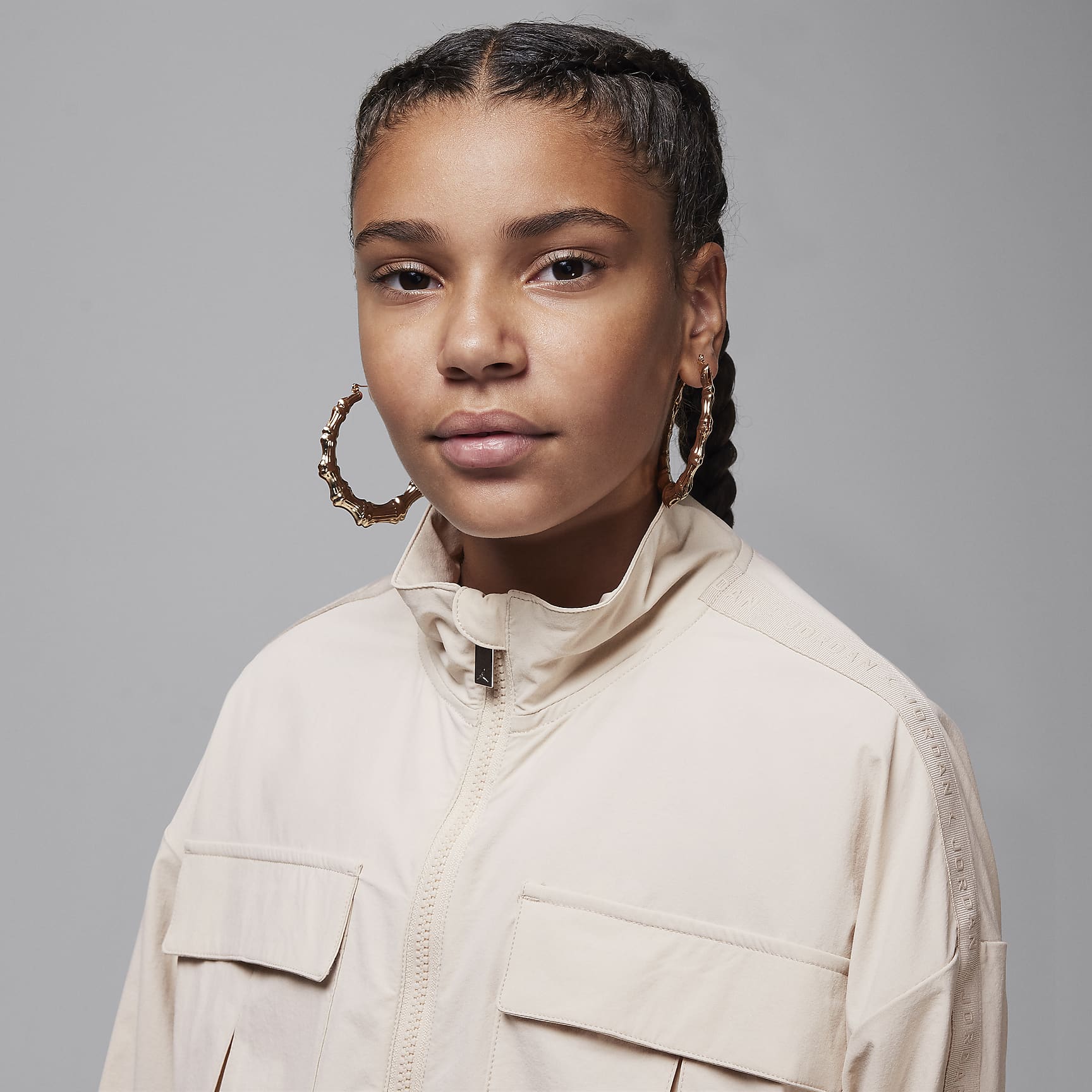 Jordan Big Kids' Jumpman Woven Taping Jacket