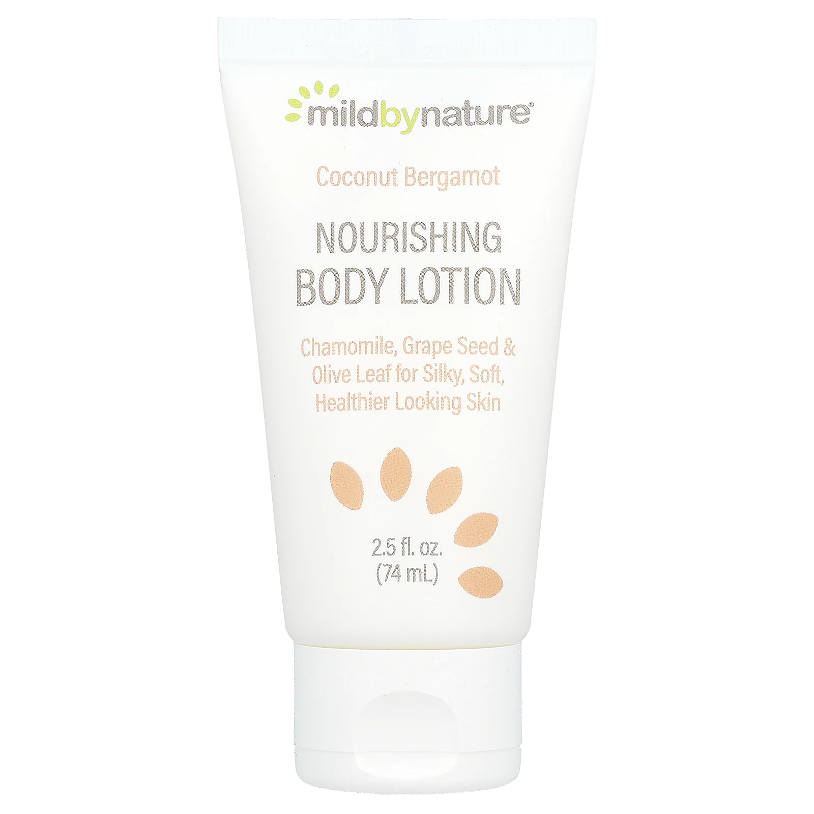 Mild By Nature, питательный лосьон для тела, кокос и бергамот, 74 мл (2,5 жидк. унции)