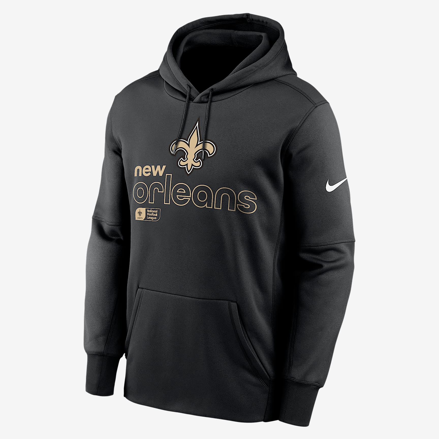 New Orleans Saints Men’s Nike Therma NFL Pullover Hoodie