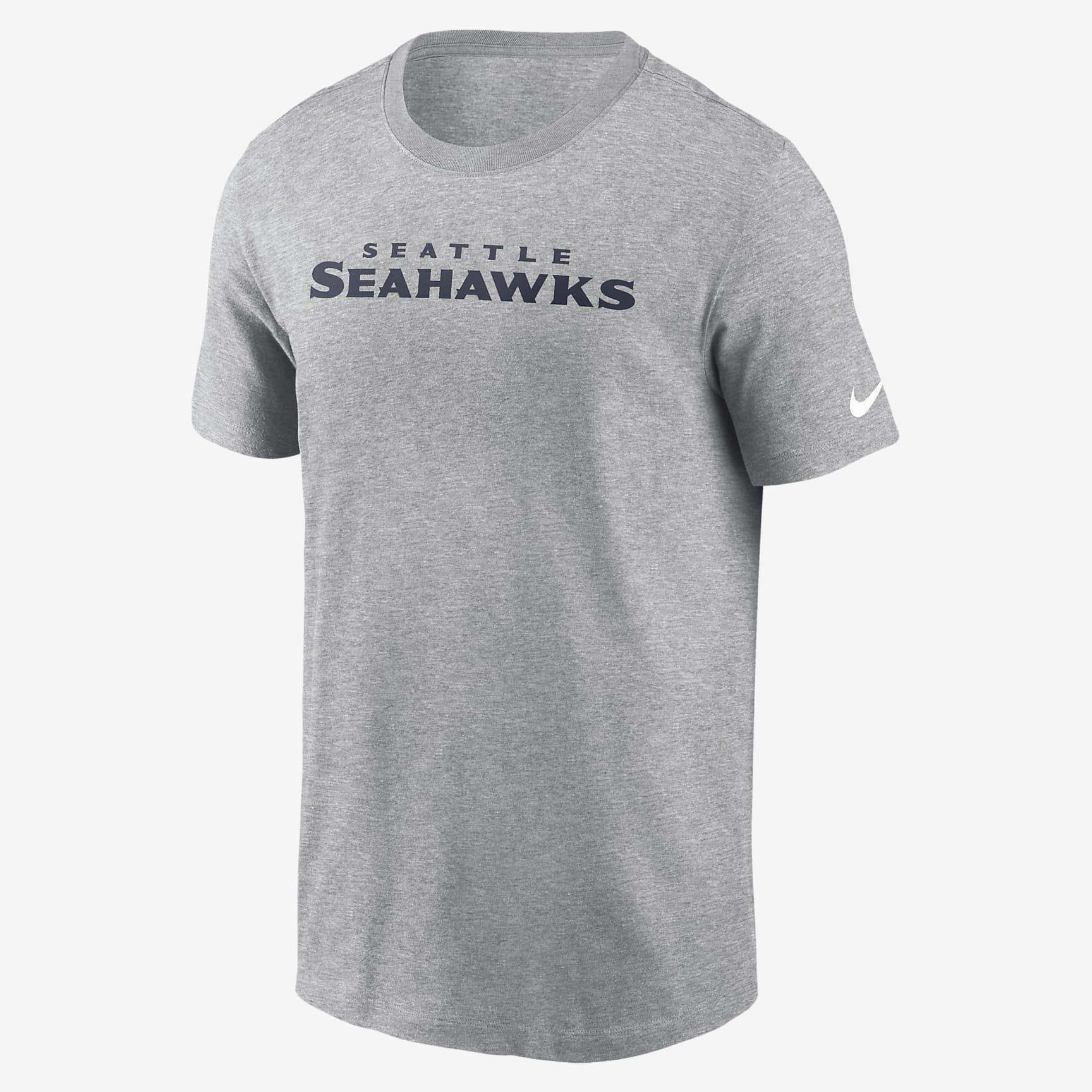 Seattle Seahawks Primetime Wordmark Essential Men's Nike NFL T-Shirt