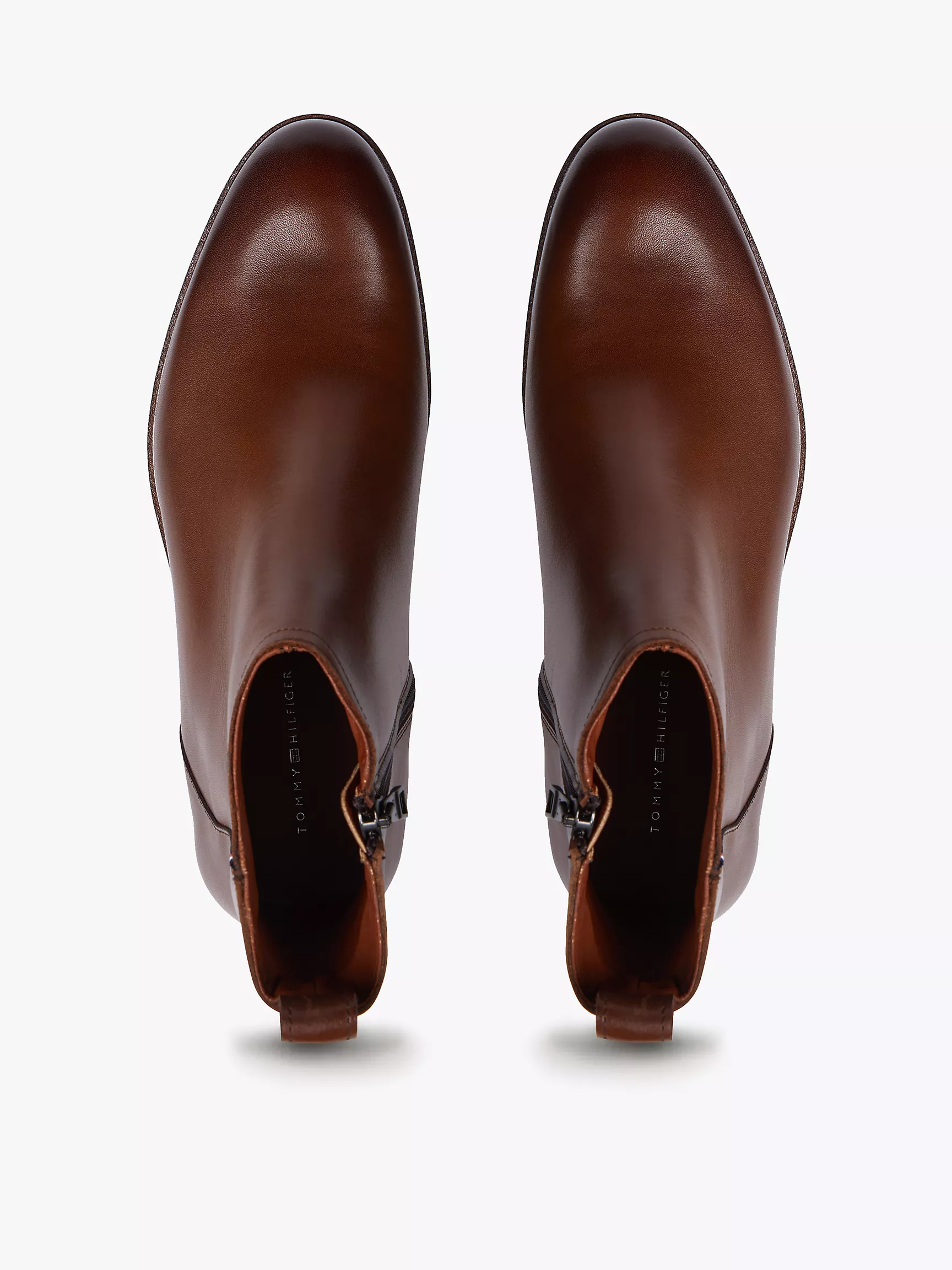 Мужские ботинки Tommy Hilfiger, Кожаные ботинки челси на молнии