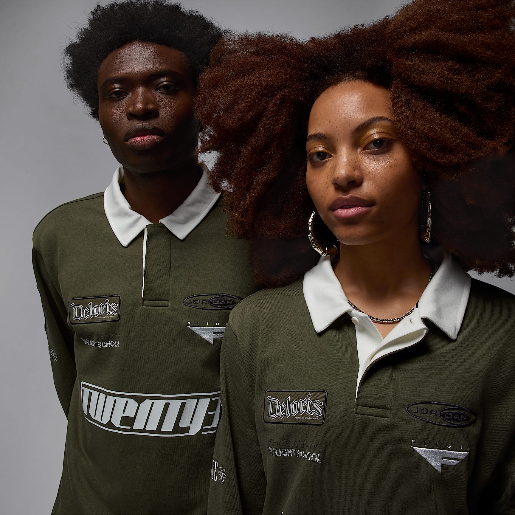 Jordan Essentials Men's Long-Sleeve Rugby Top