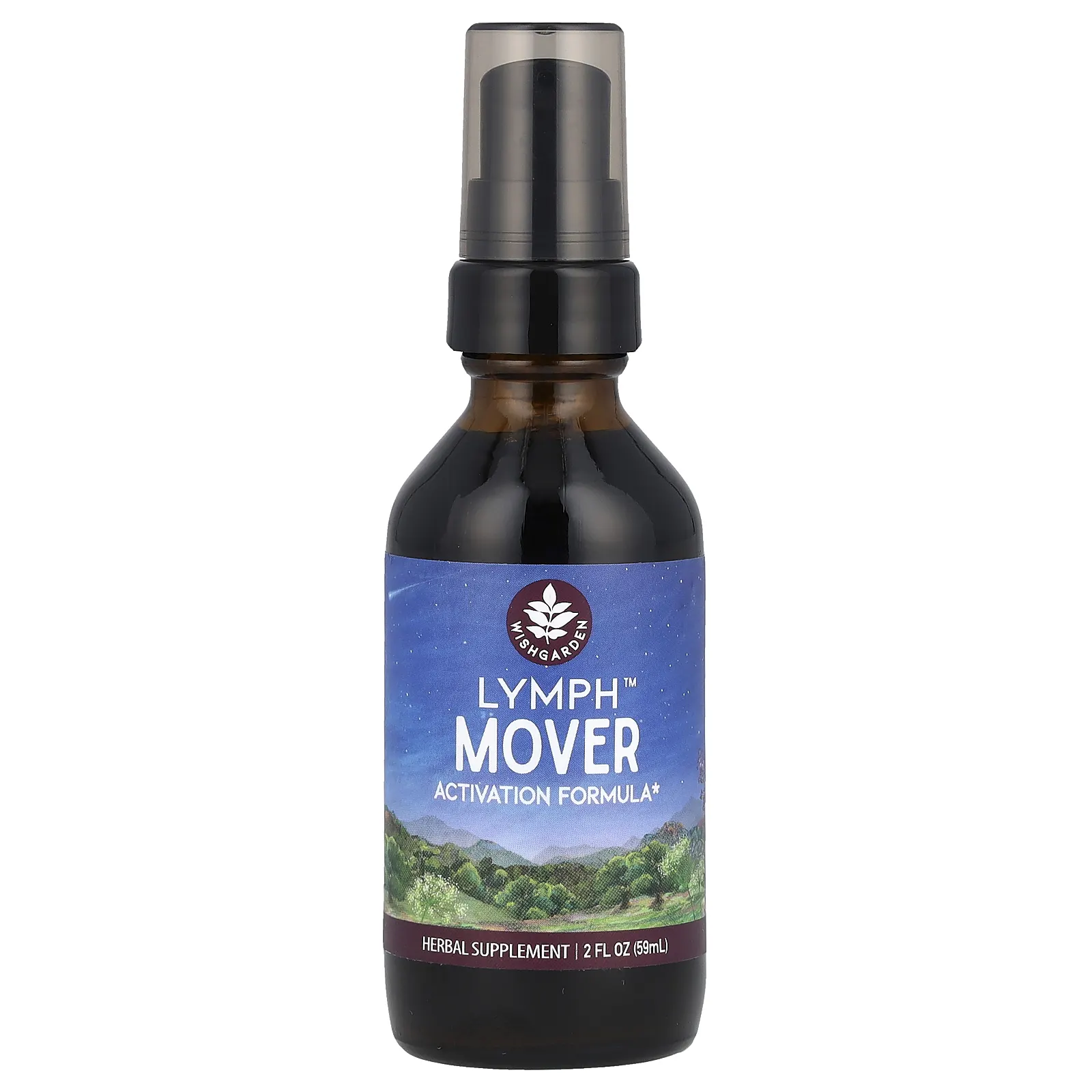 WishGarden Herbs, Формула для активации Lymph Mover, 59 мл (2 жидк. Унции)